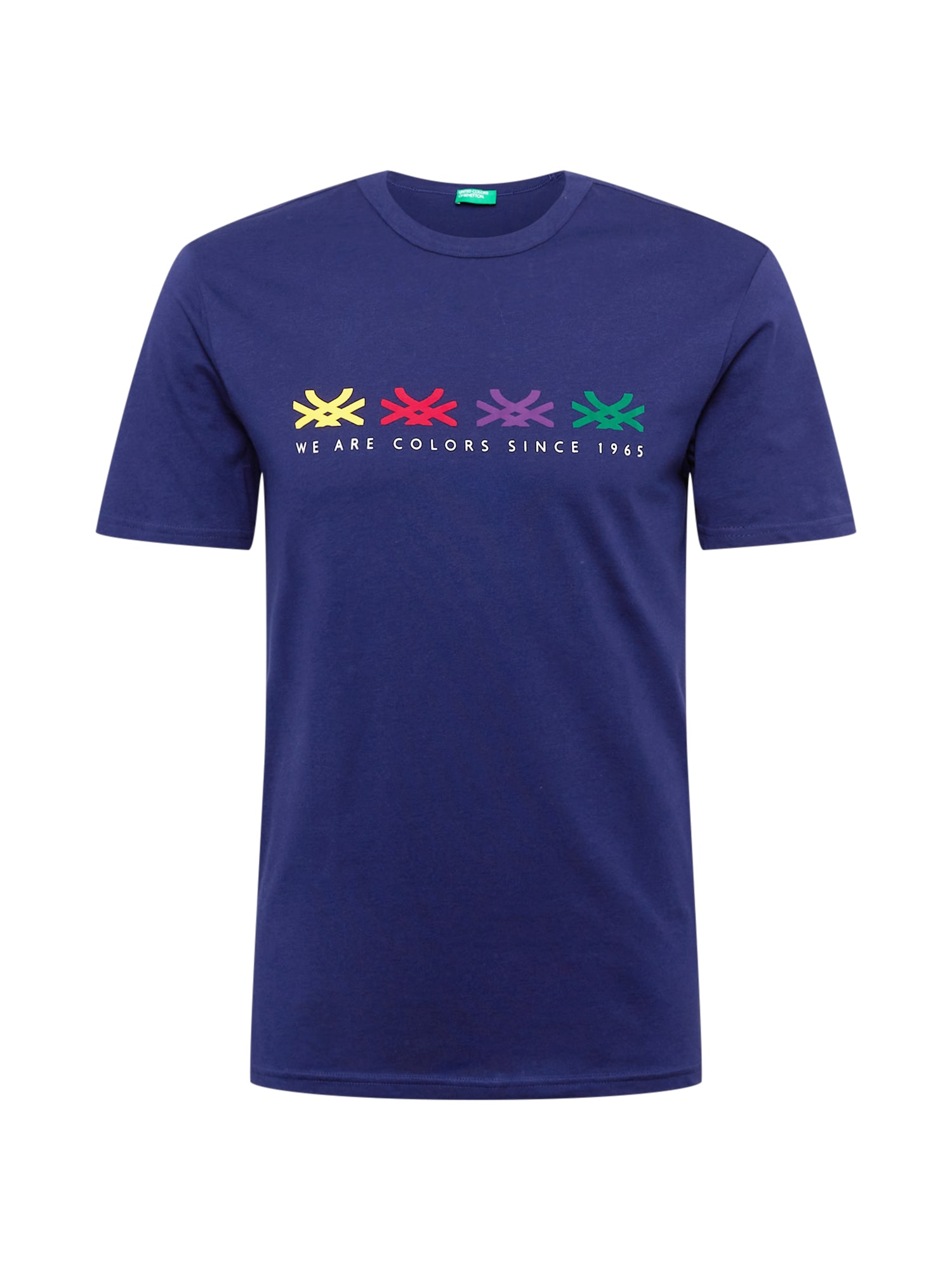 UNITED COLORS OF BENETTON Majica  encijan / mešane barve