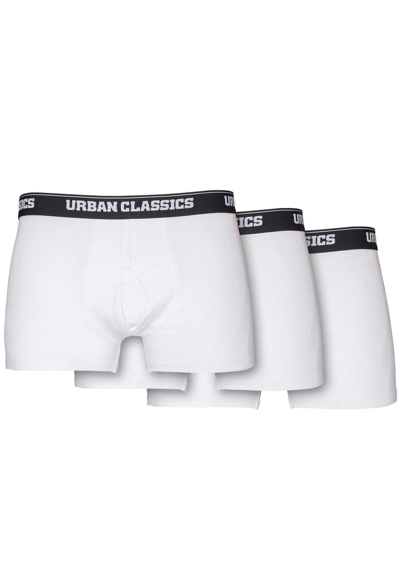Urban Classics Boksarice  črna / bela