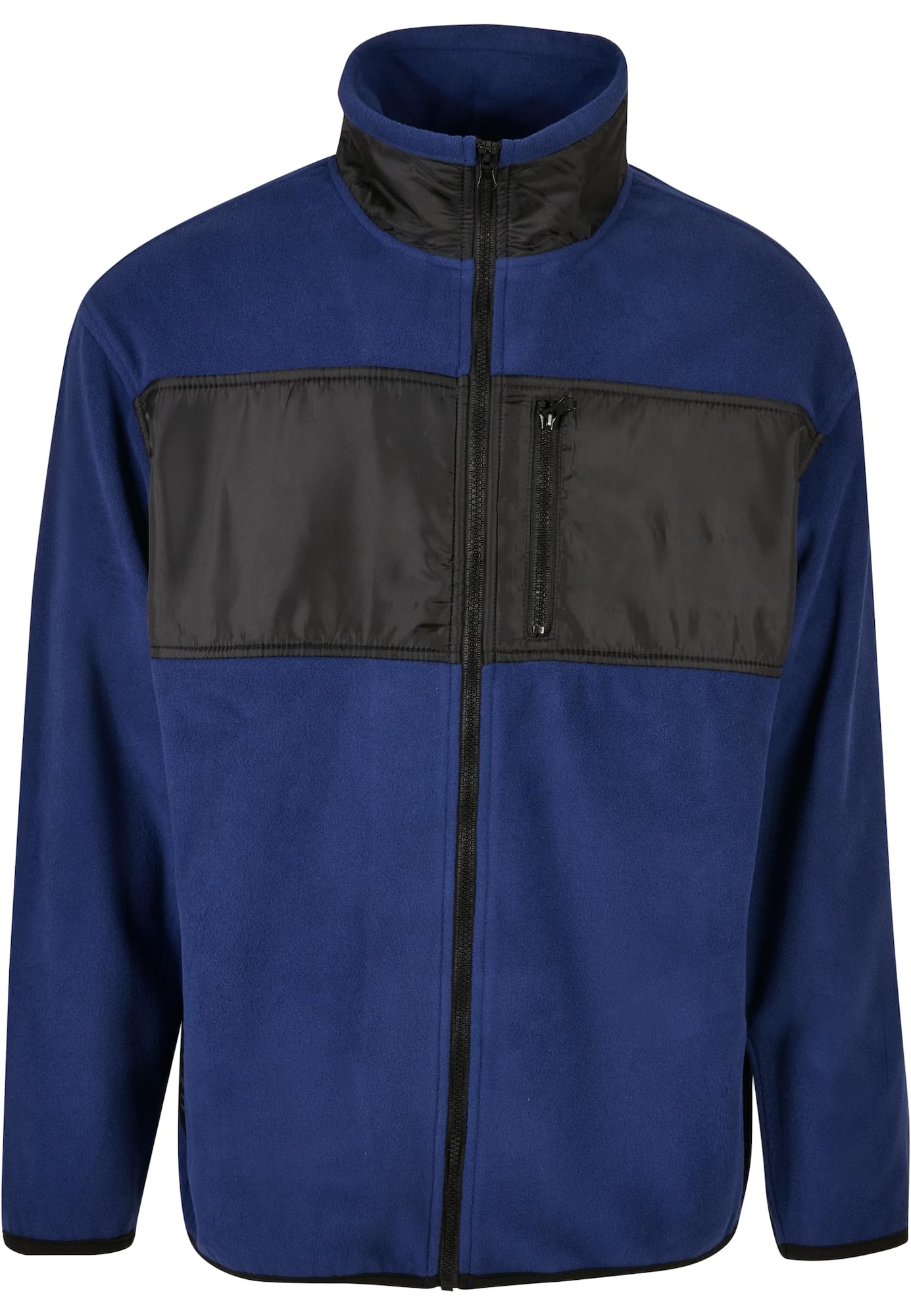Urban Classics Jopa iz flisa  temno modra / črna