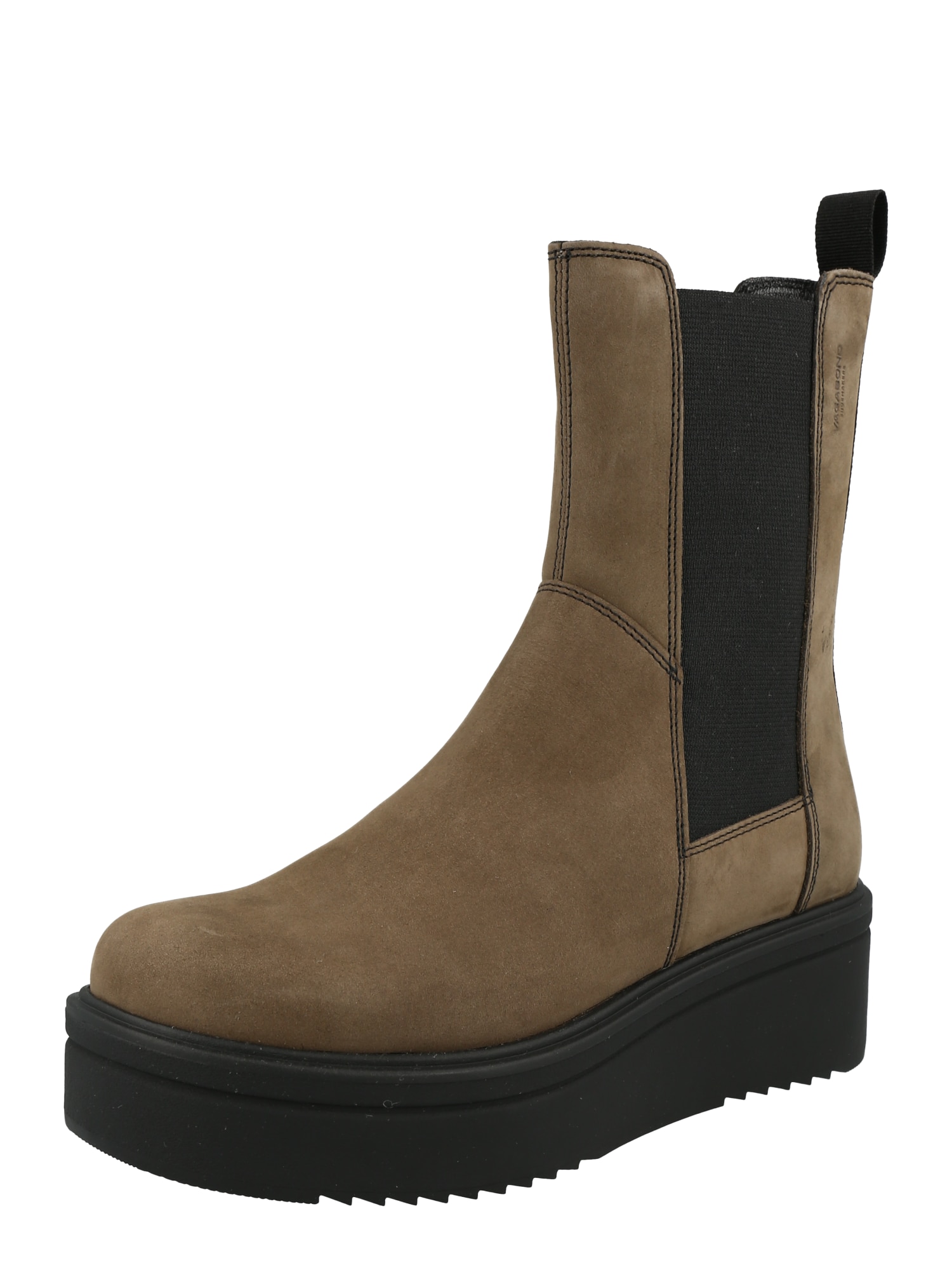 VAGABOND SHOEMAKERS Chelsea škornji 'Tara'  kaki / črna