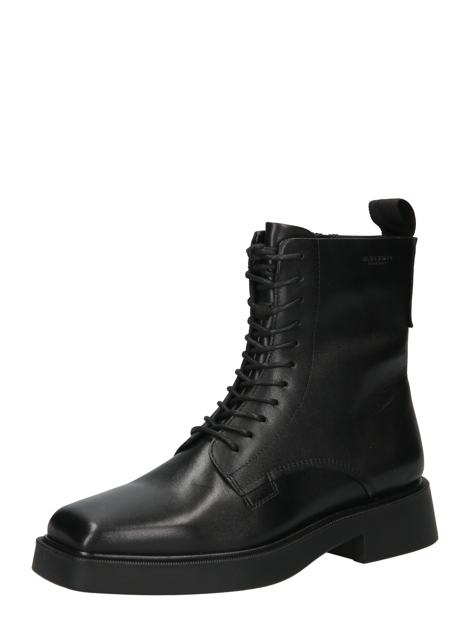 VAGABOND SHOEMAKERS Gležnarji z vezalkami 'Jillian'  črna
