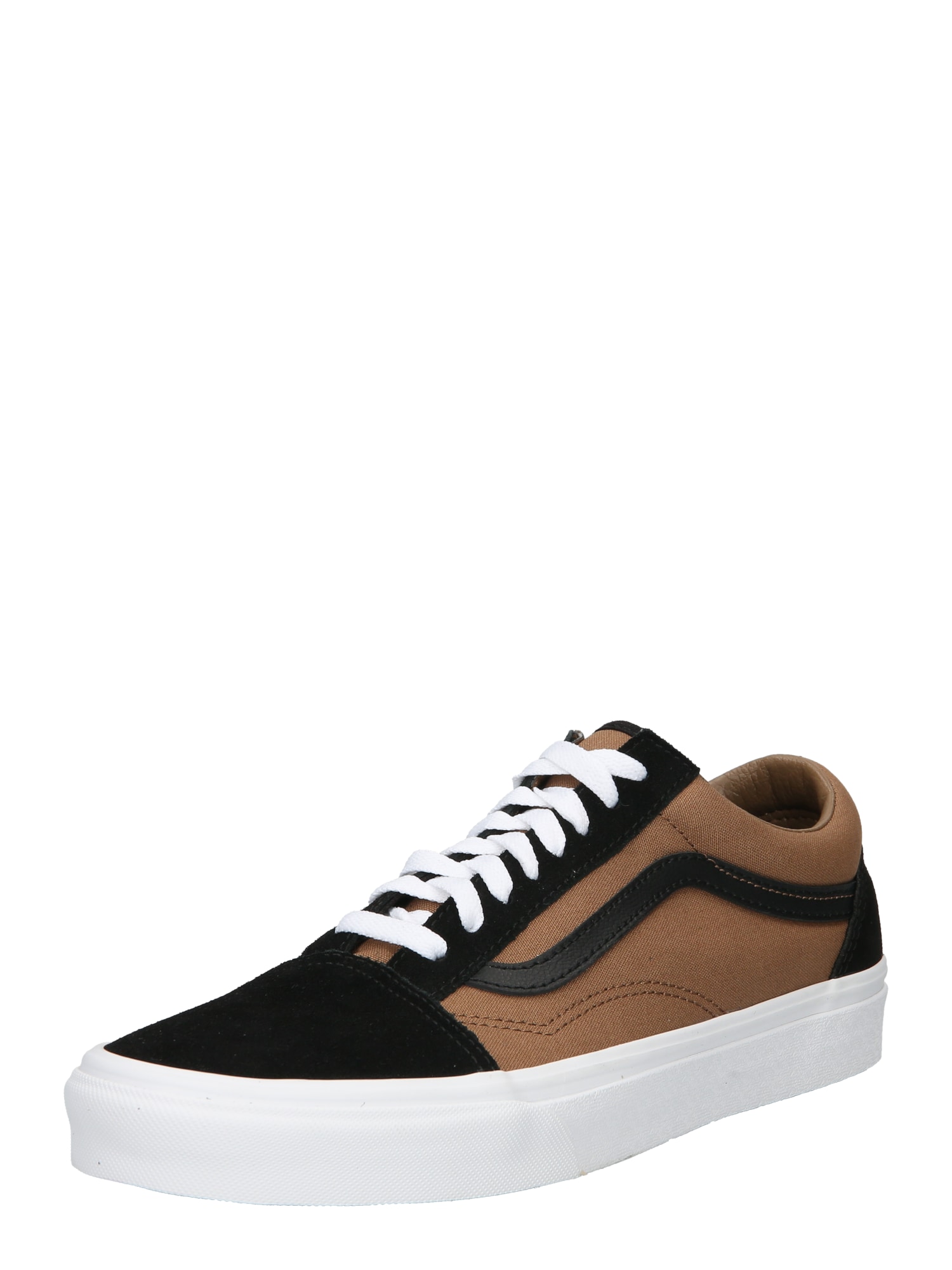 VANS Nizke superge 'Old Skool'  svetlo rjava / črna / bela