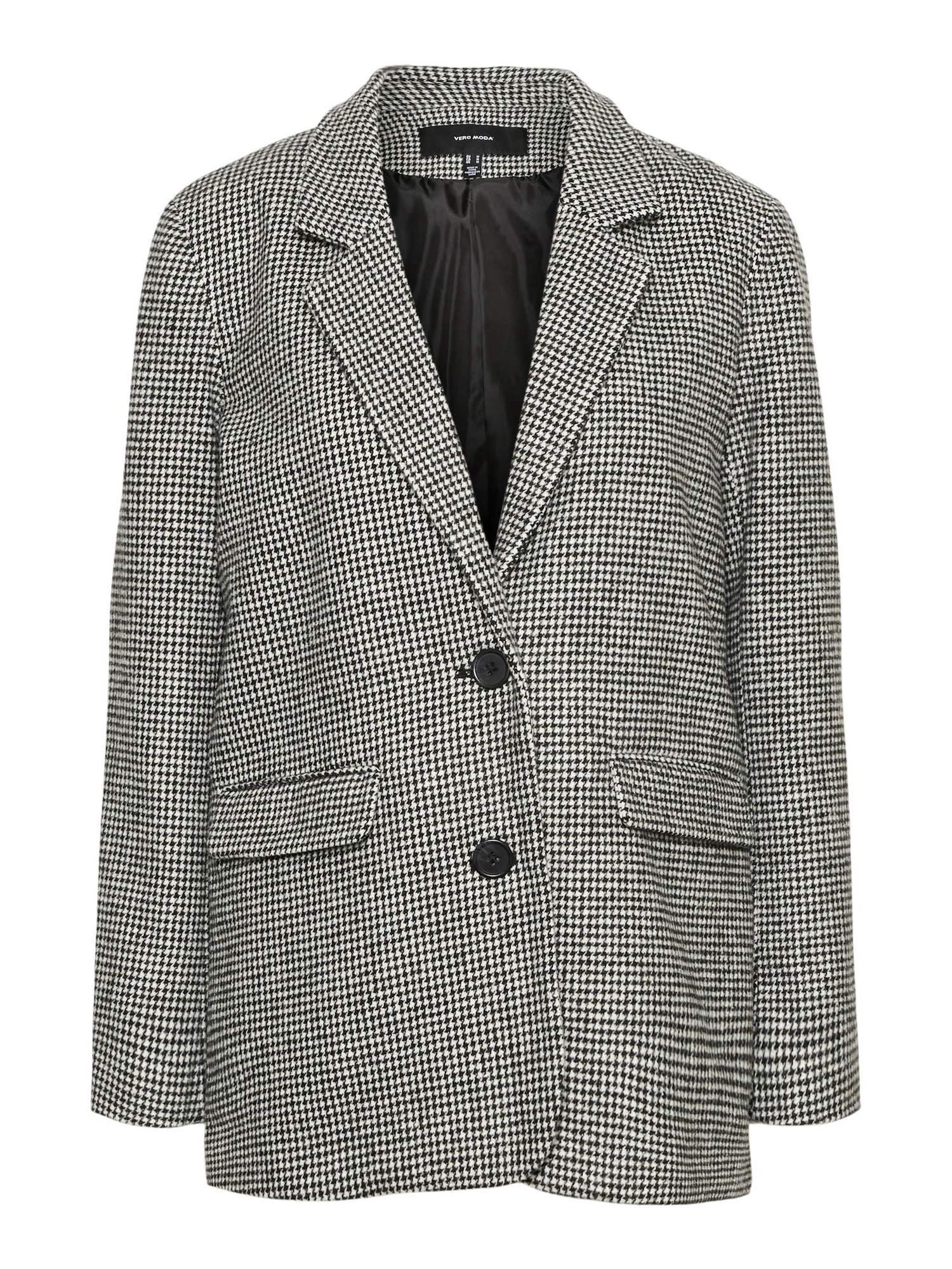 VERO MODA Blazer 'ADELE'  črna / bela