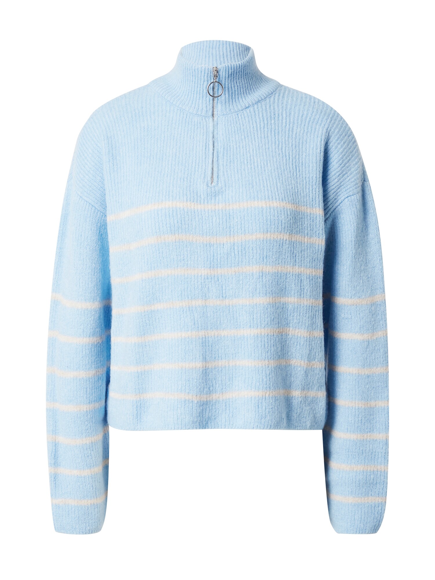 VERO MODA Pulover 'OLINA'  kremna / svetlo modra