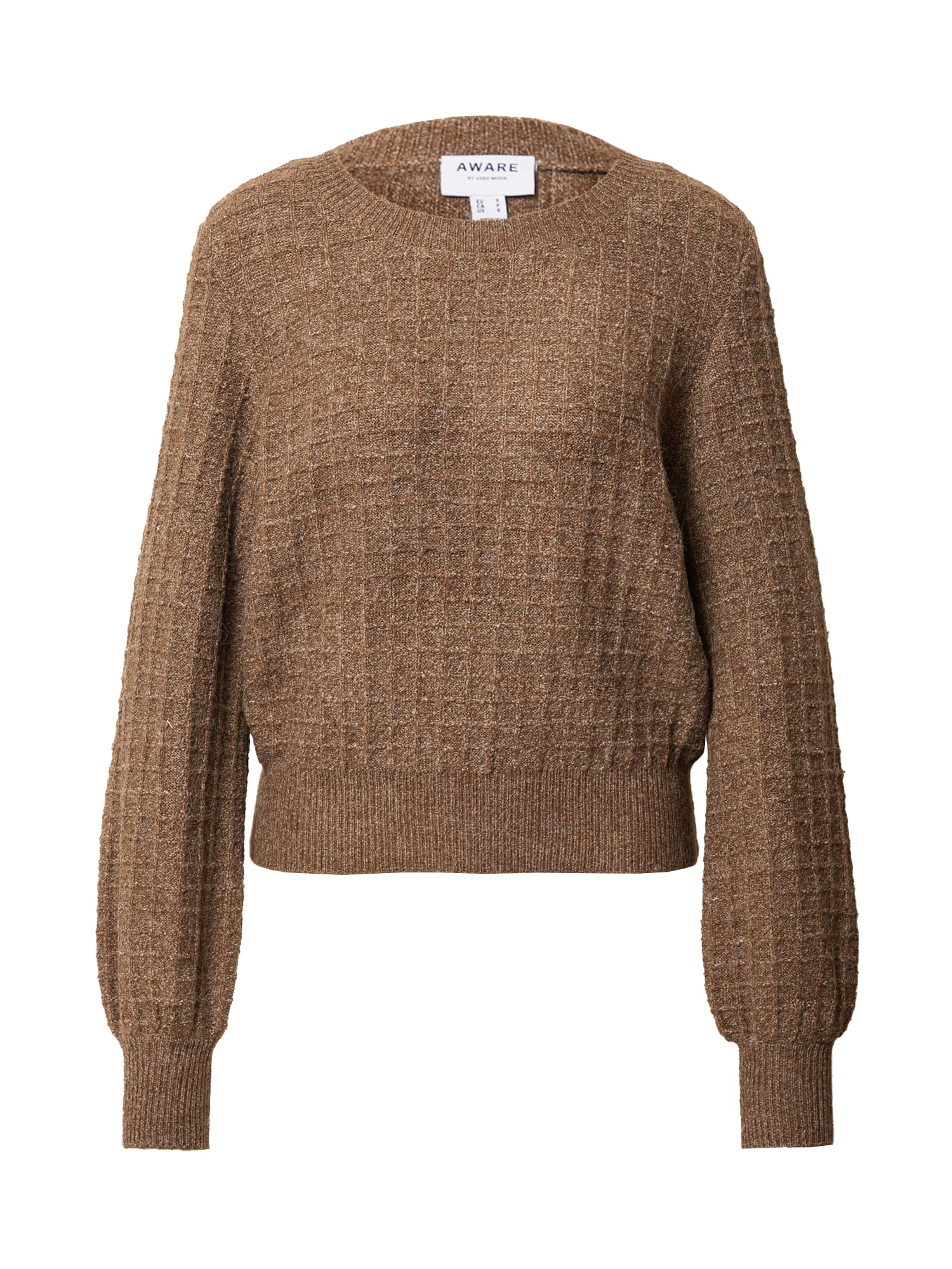 Vero Moda Aware Pulover 'ASHLEY'  pikčasto rjava