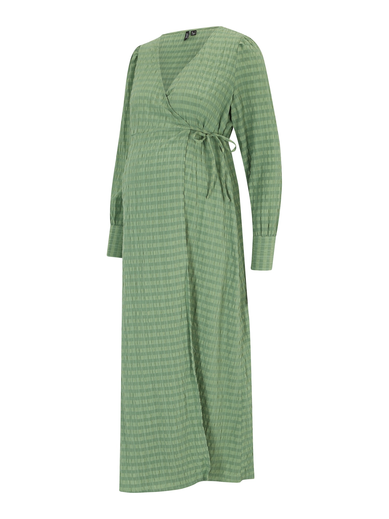 Vero Moda Maternity Obleka 'MENGA'  zelena / svetlo zelena