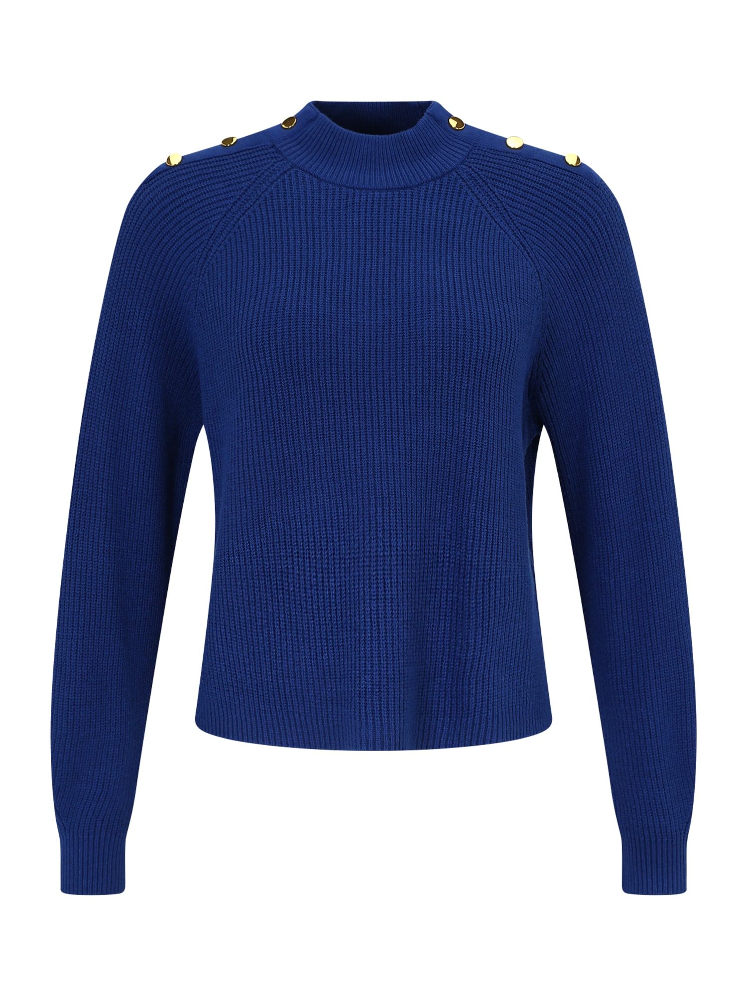 Vero Moda Petite Pulover 'HOLLY'  kobalt modra / zlata