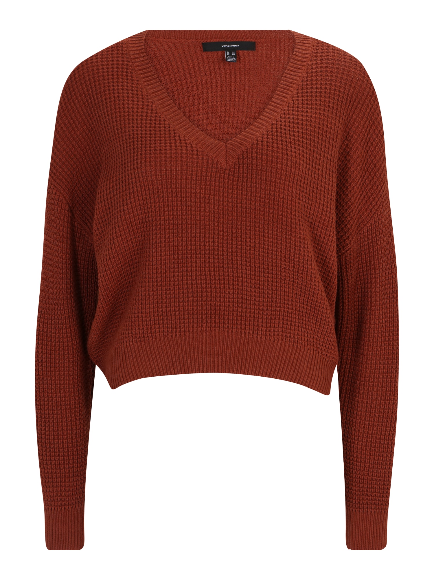 Vero Moda Petite Pulover 'LEANNA'  rjasto rjava