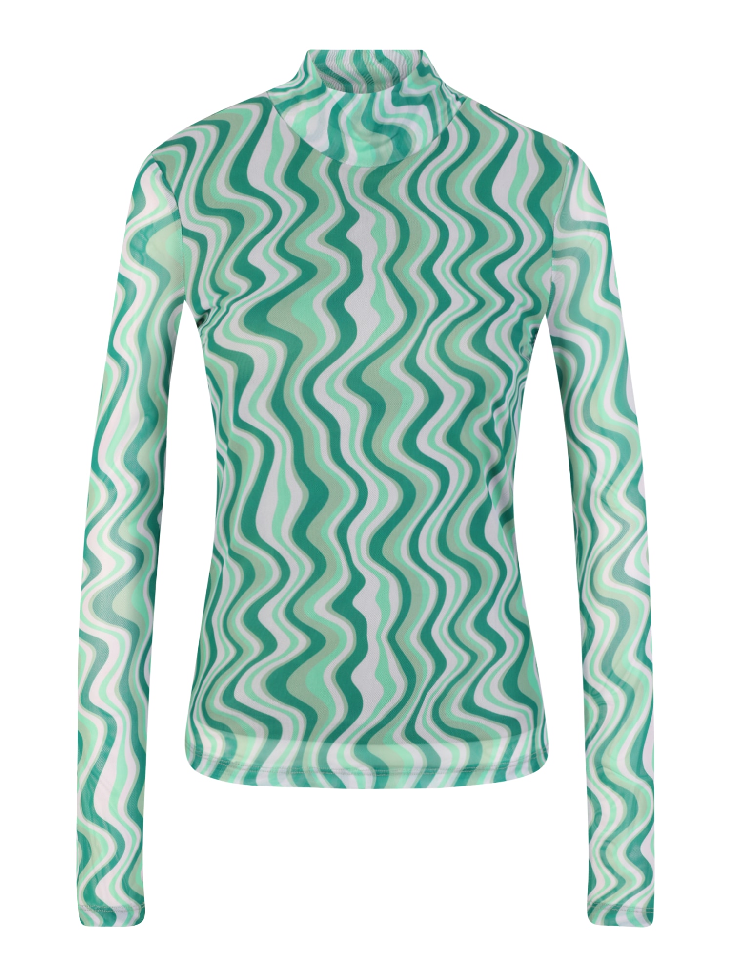 Vero Moda Tall Majica 'GIGI'  zelena / limeta / svetlo zelena / bela