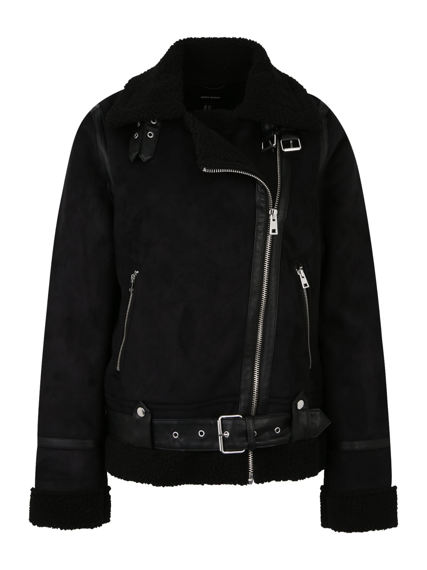 Vero Moda Tall Prehodna jakna 'VEGA'  črna