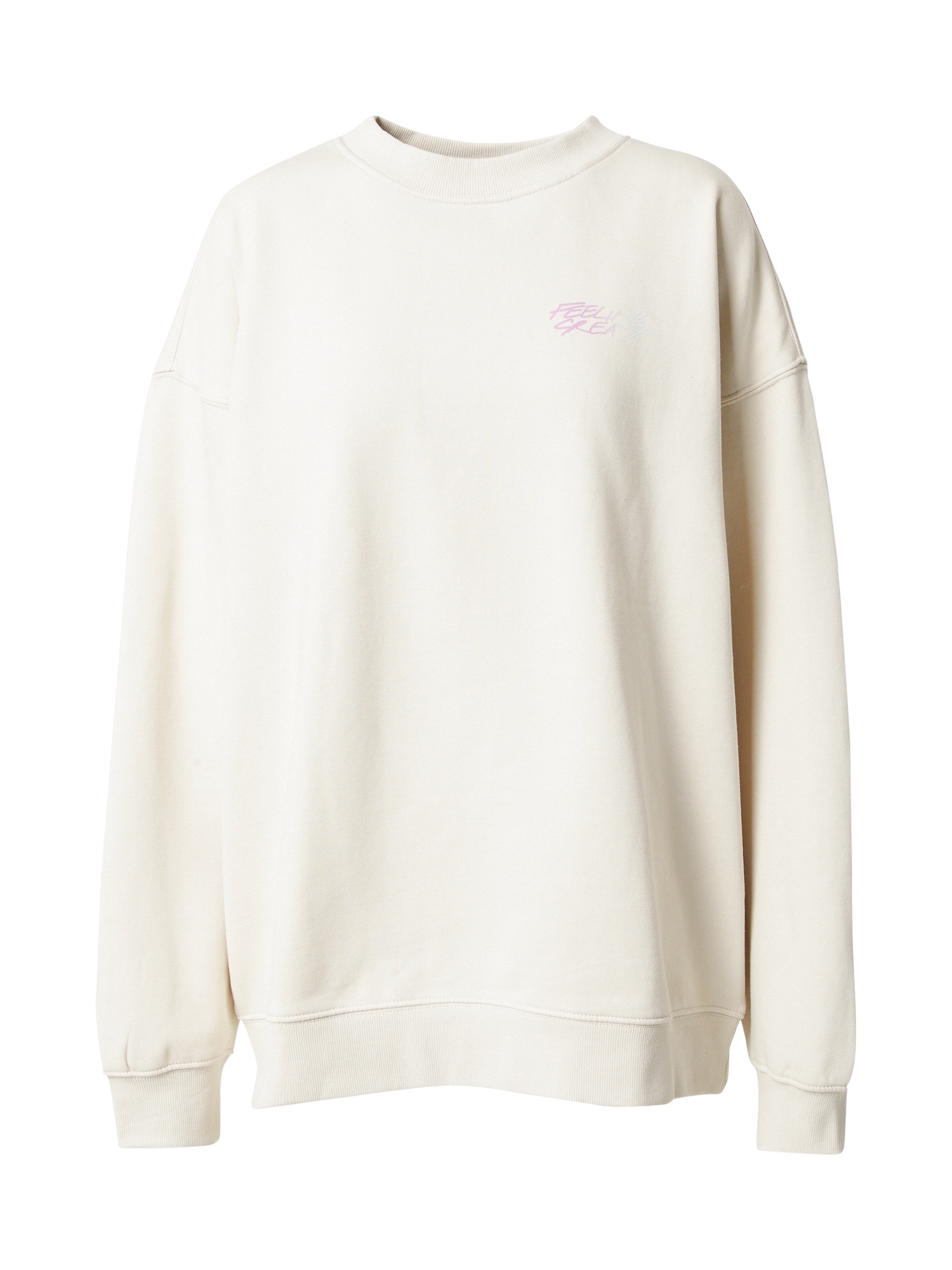 WEEKDAY Majica  bež / mauve / bela