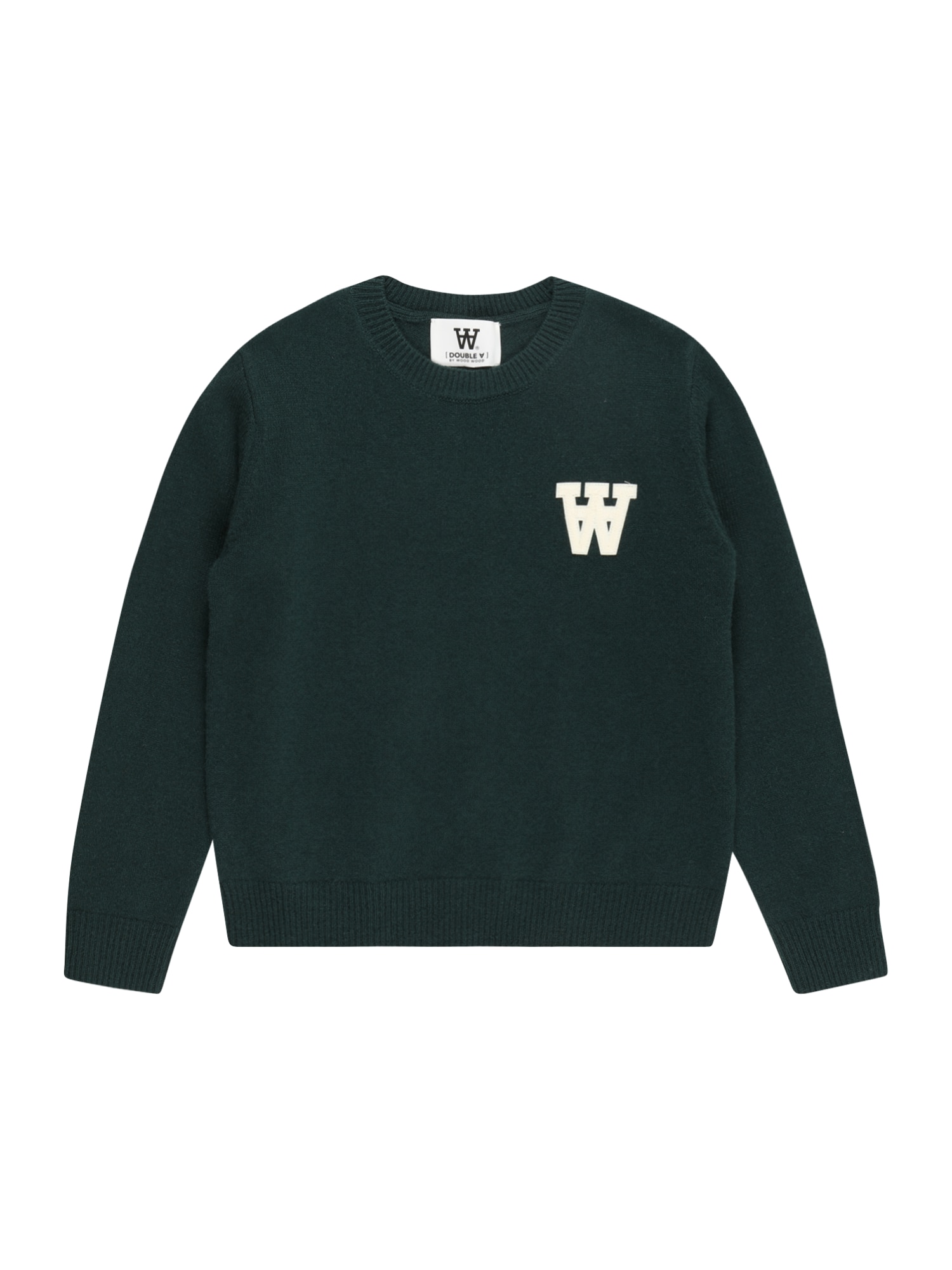 WOOD WOOD Pulover 'Ben'  temno zelena