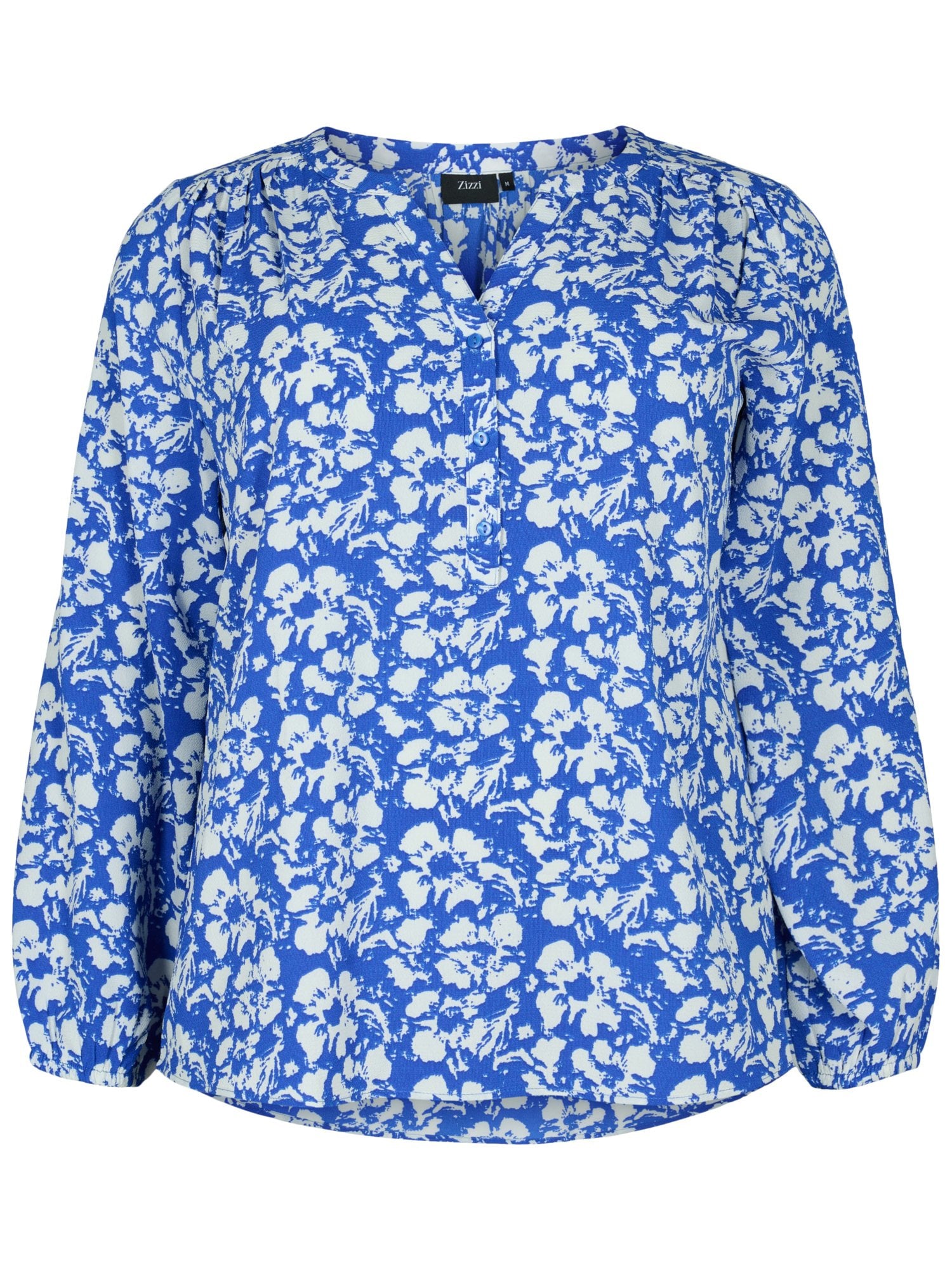 Zizzi Bluza 'CAANNI'  safir / bela