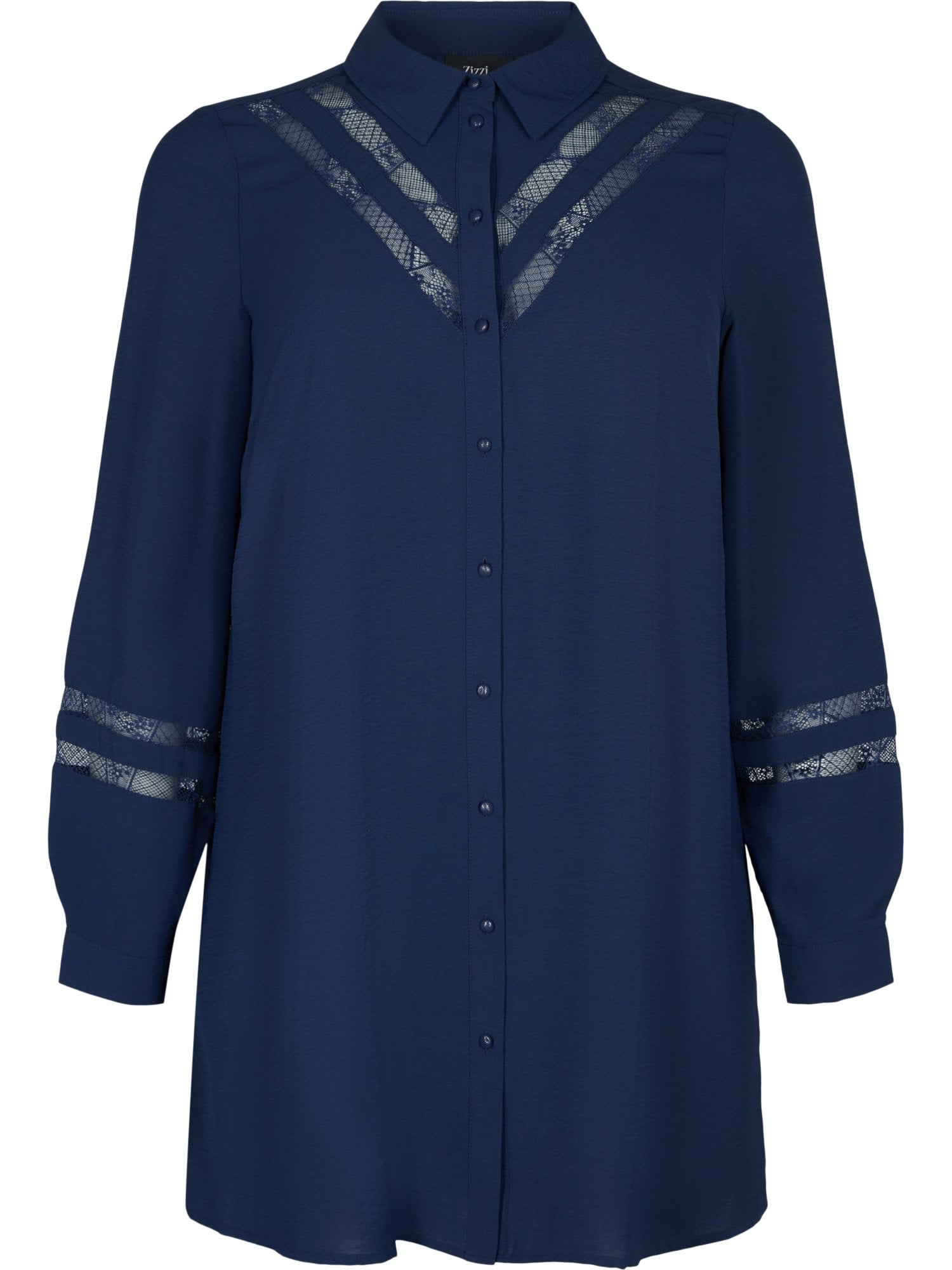 Zizzi Bluza 'CAKAMMA'  mornarska