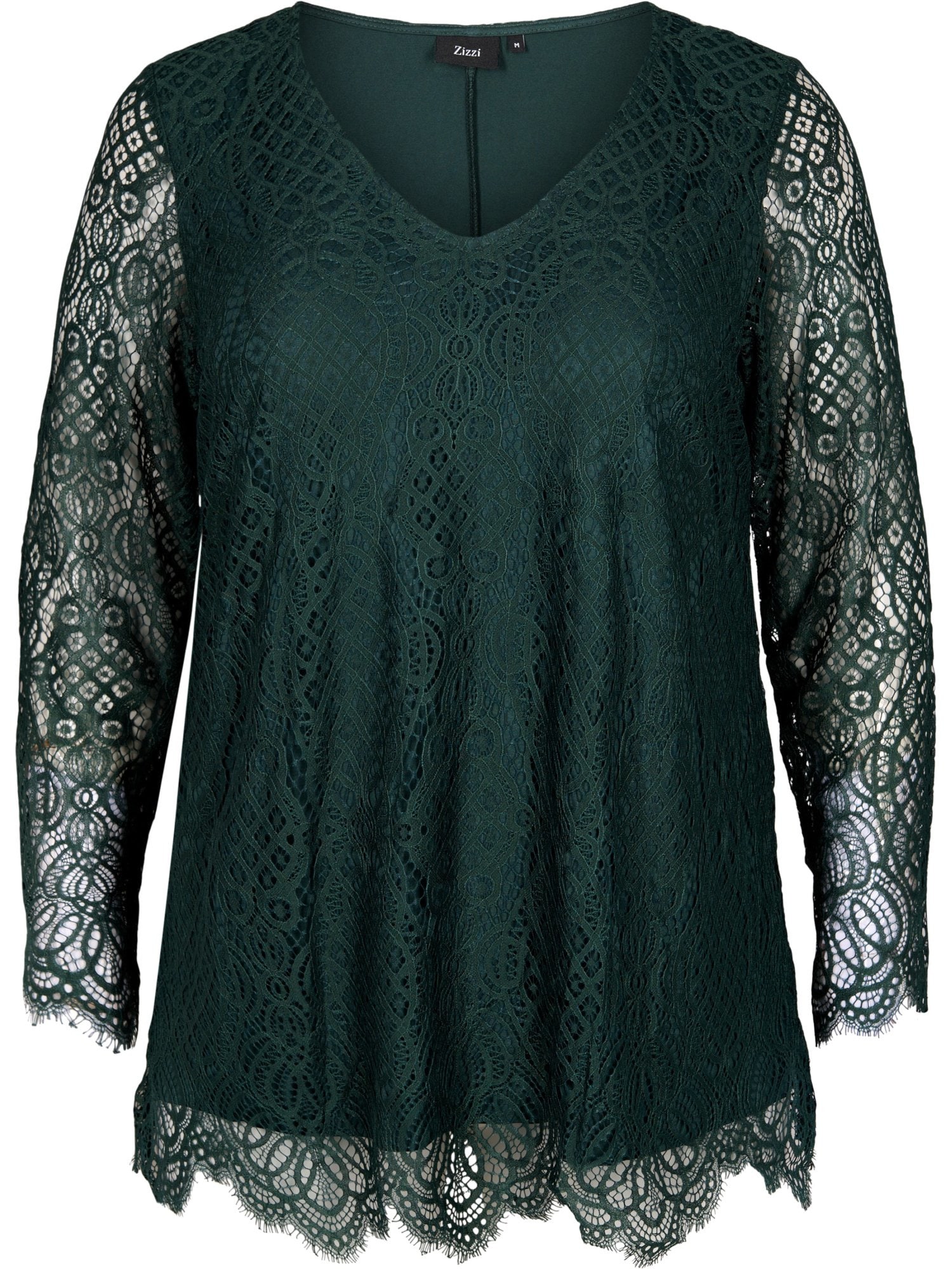 Zizzi Bluza 'Dindy'  temno zelena
