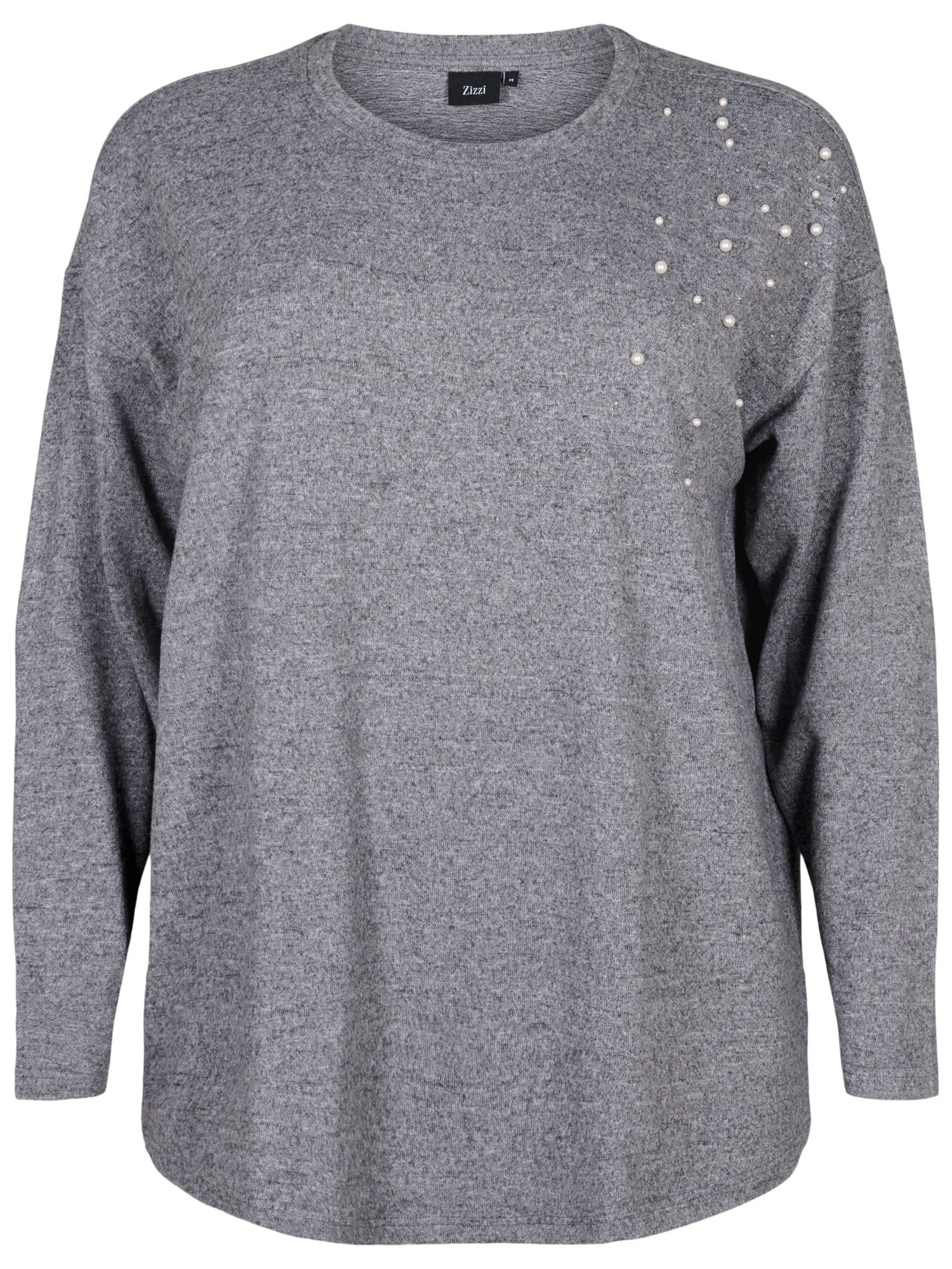 Zizzi Bluza 'Lucca'  siva
