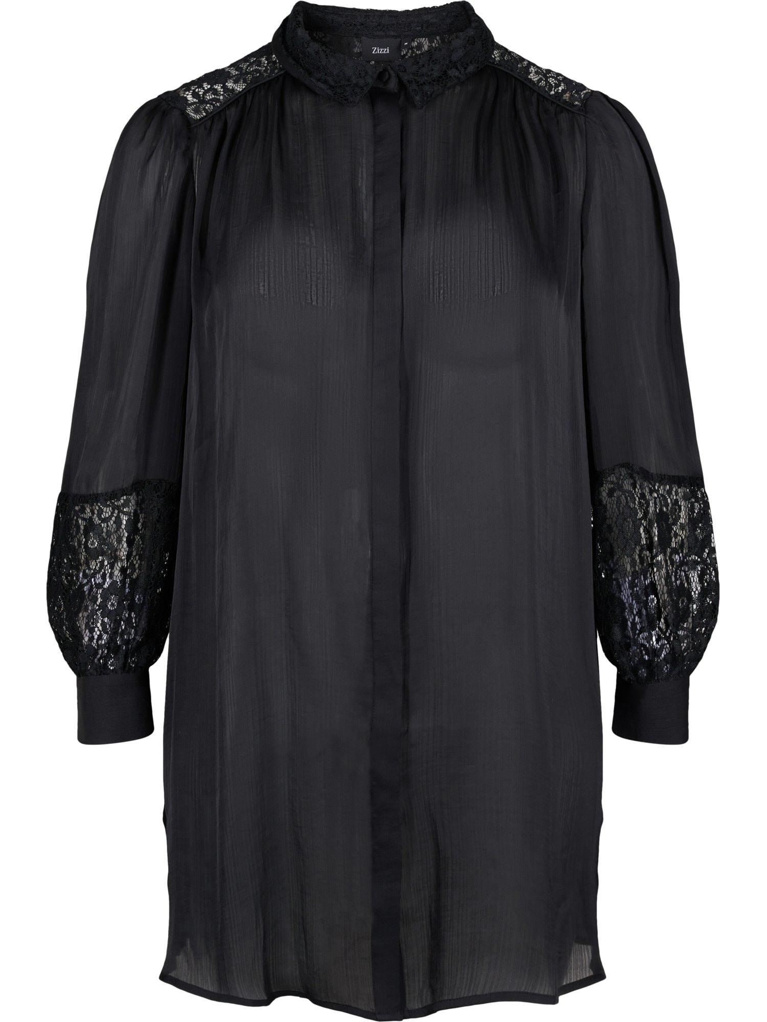 Zizzi Bluza 'MKODI'  črna