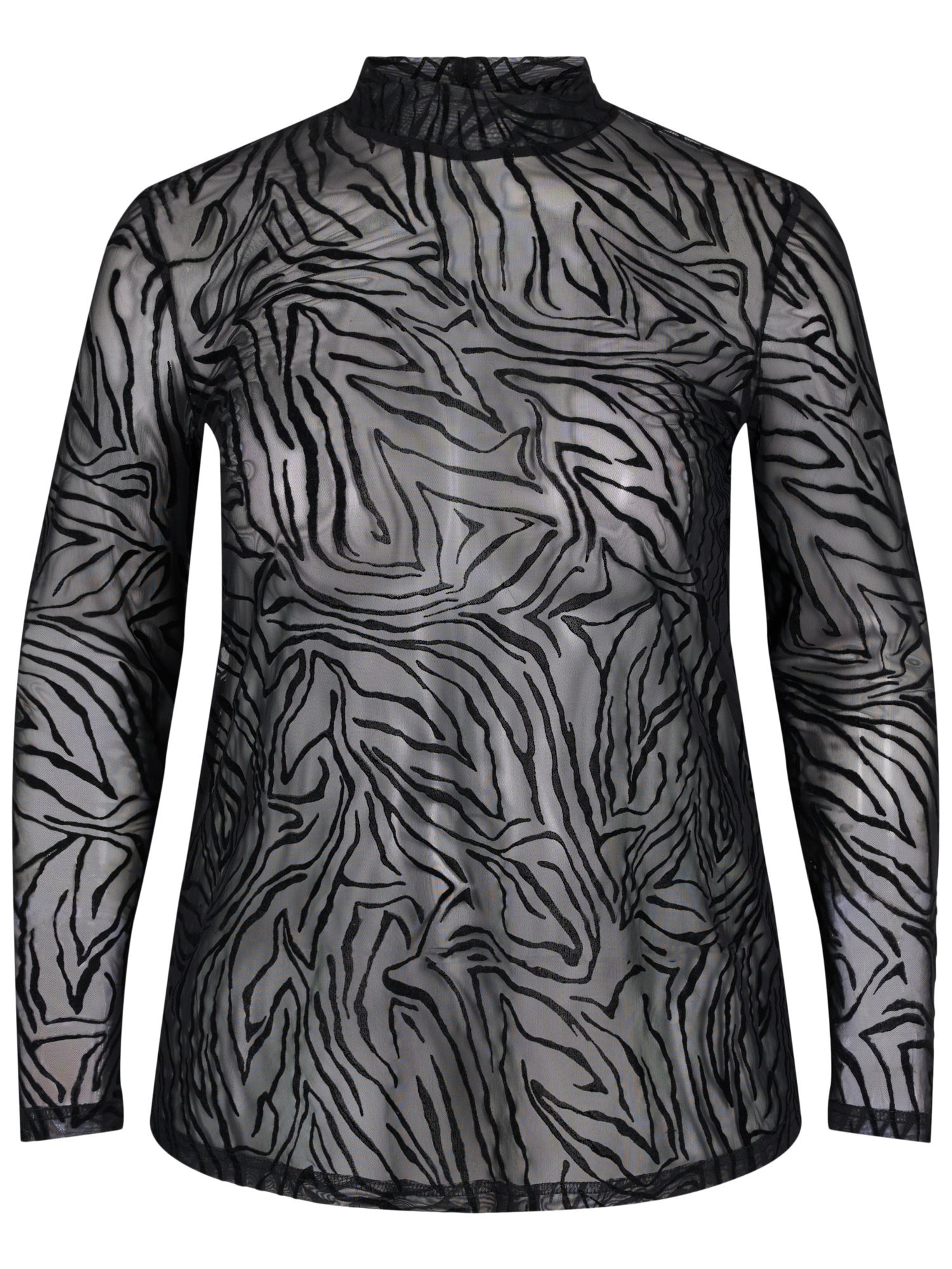 Zizzi Bluza 'MLEA'  črna