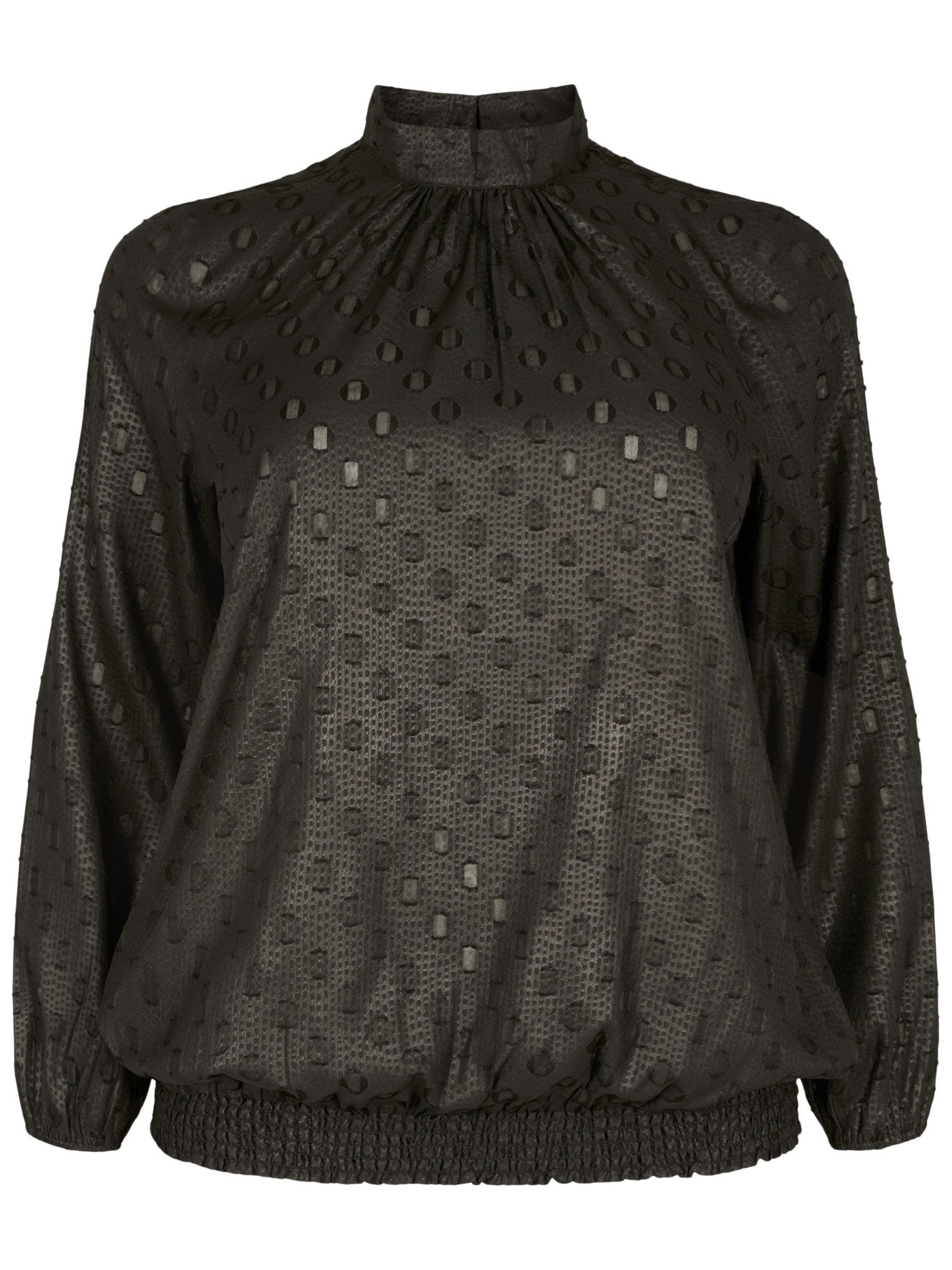 Zizzi Bluza 'XBITTEN'  črna
