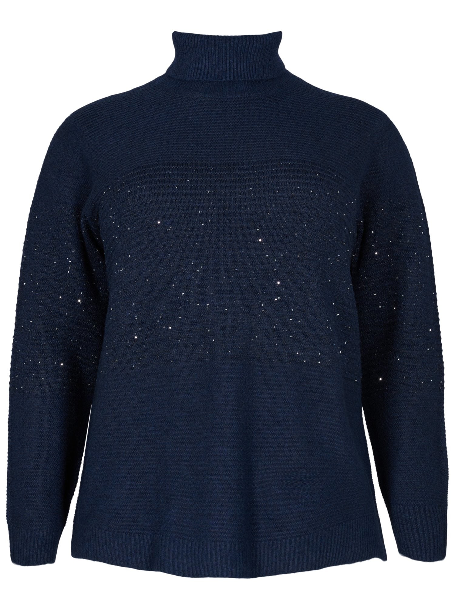 Zizzi Pulover 'MSPARKLE'  mornarska