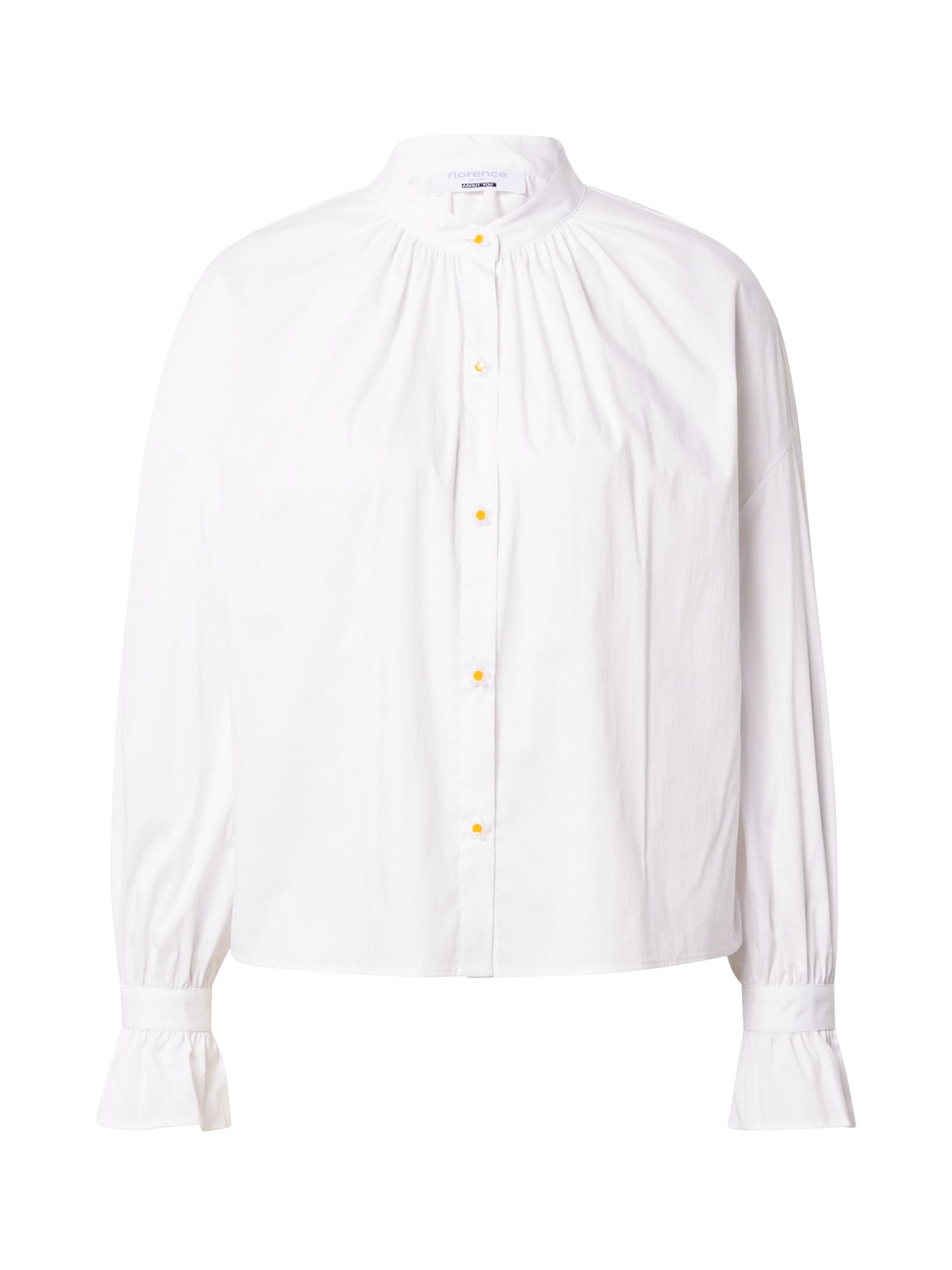 florence by mills exclusive for ABOUT YOU Bluza 'Camille'  rumena / bela