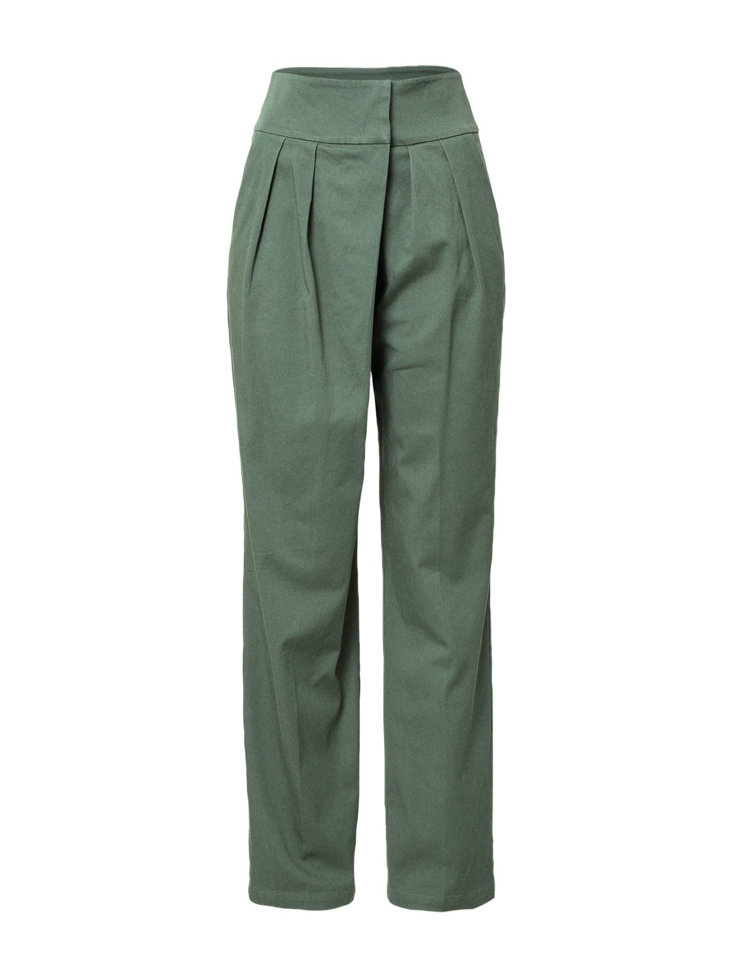 florence by mills exclusive for ABOUT YOU Hlače 'Viola'  temno zelena