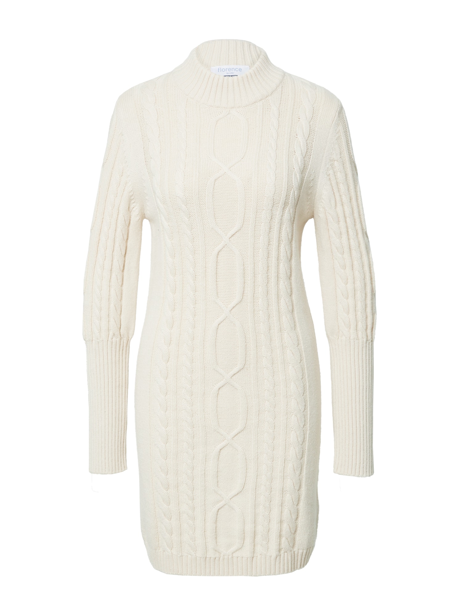 florence by mills exclusive for ABOUT YOU Pletena obleka 'Indira'  bela