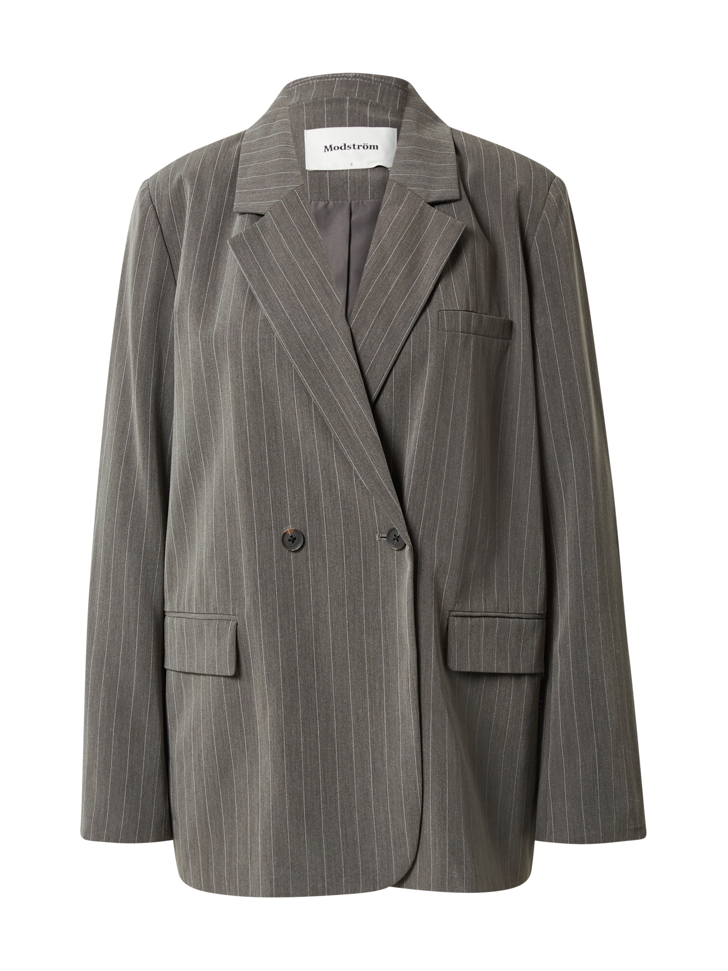 modström Blazer 'Abraham'  temno siva / bela