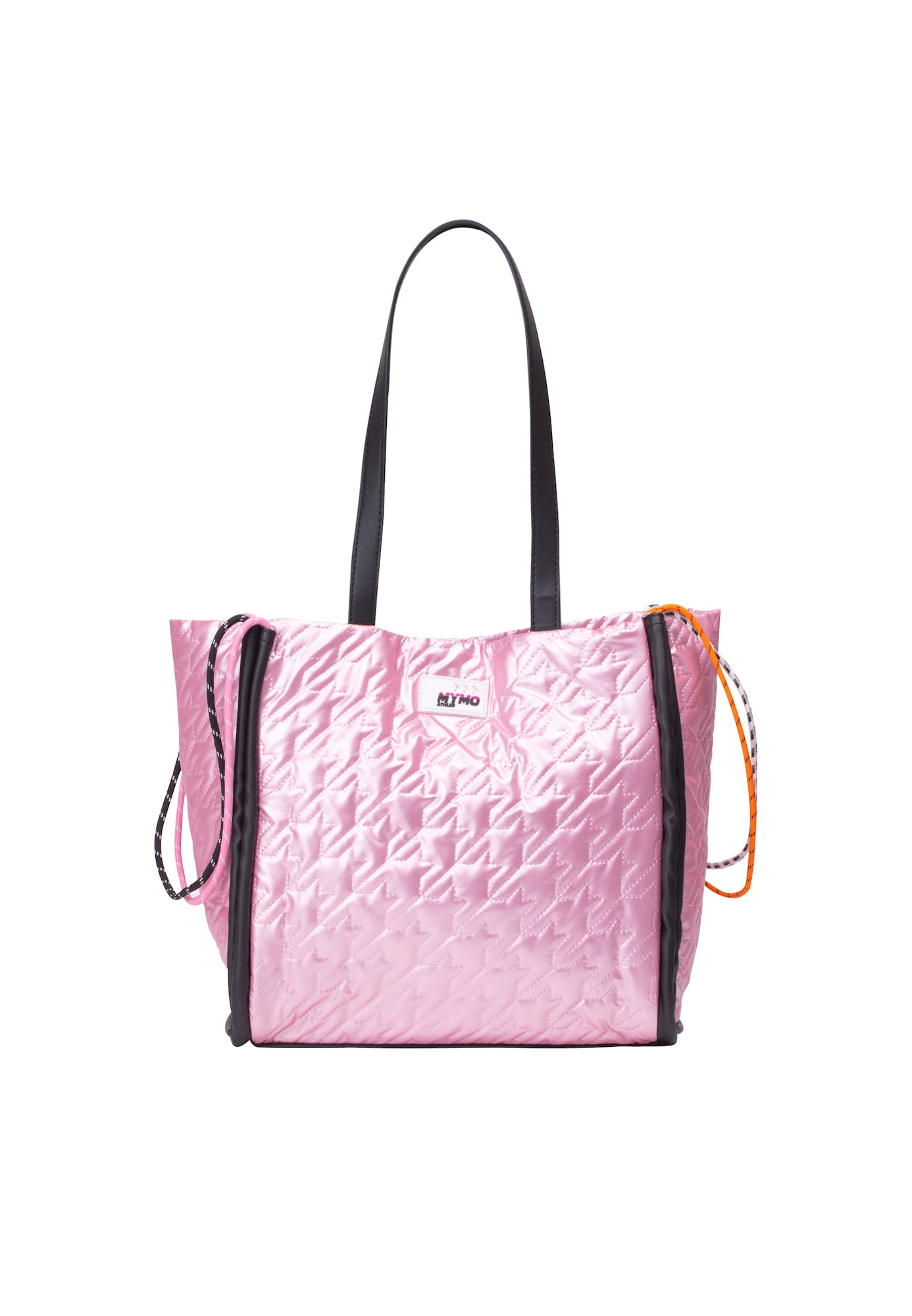 myMo ATHLSR Nakupovalna torba  svetlo roza / črna / bela