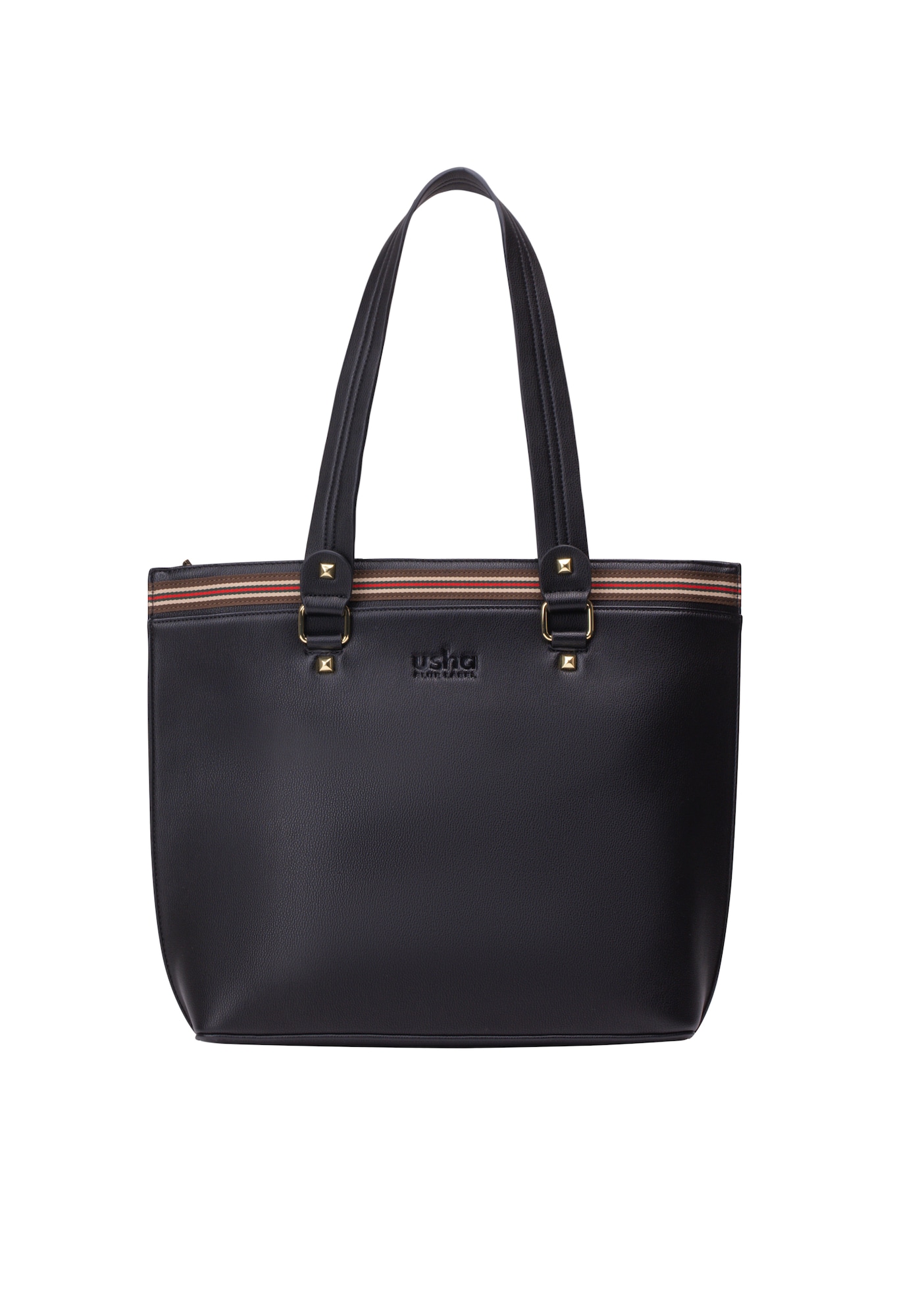 usha BLUE LABEL Nakupovalna torba 'Fenia'  črna