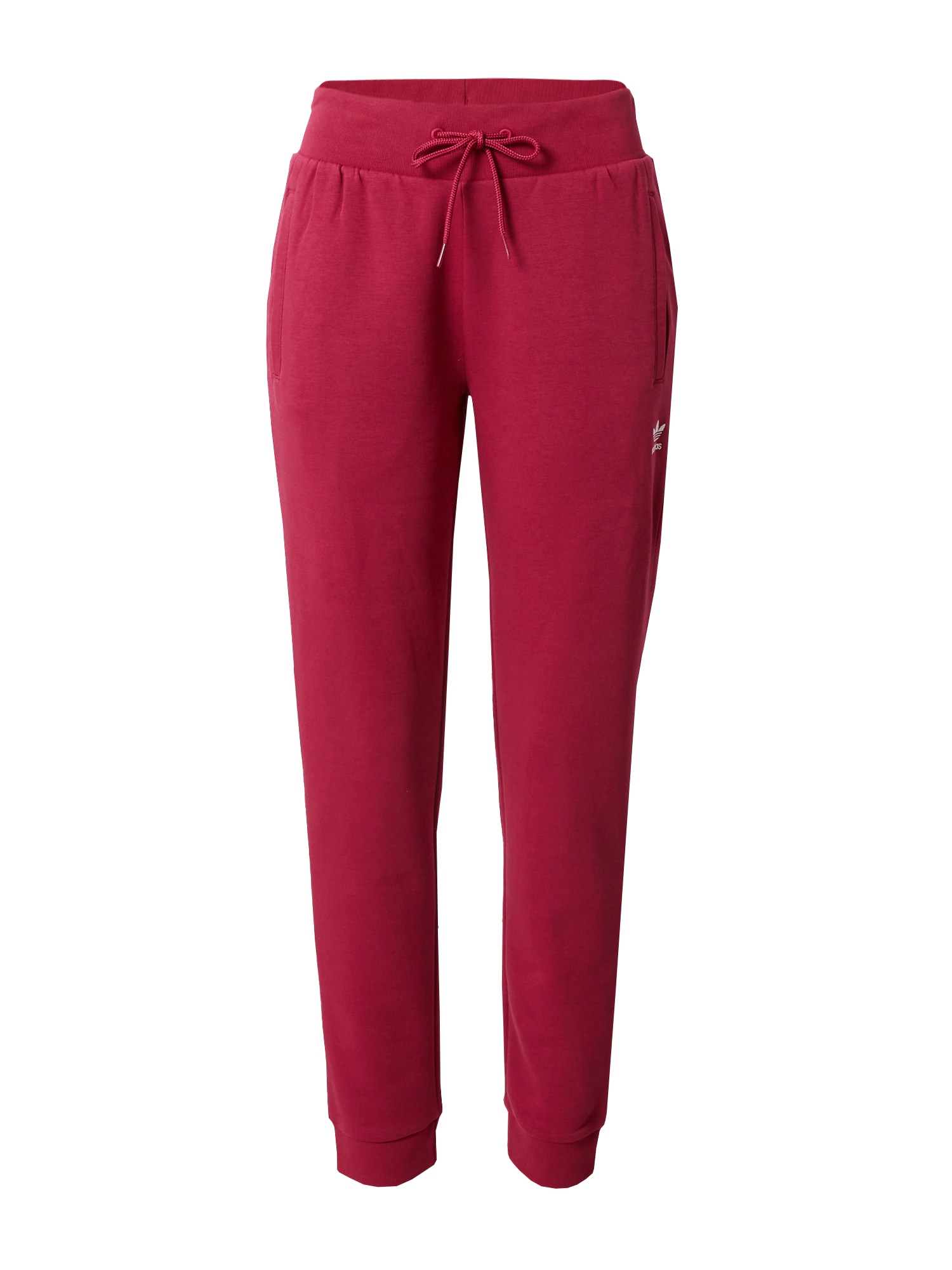 ADIDAS ORIGINALS Hlače  burgund / bela