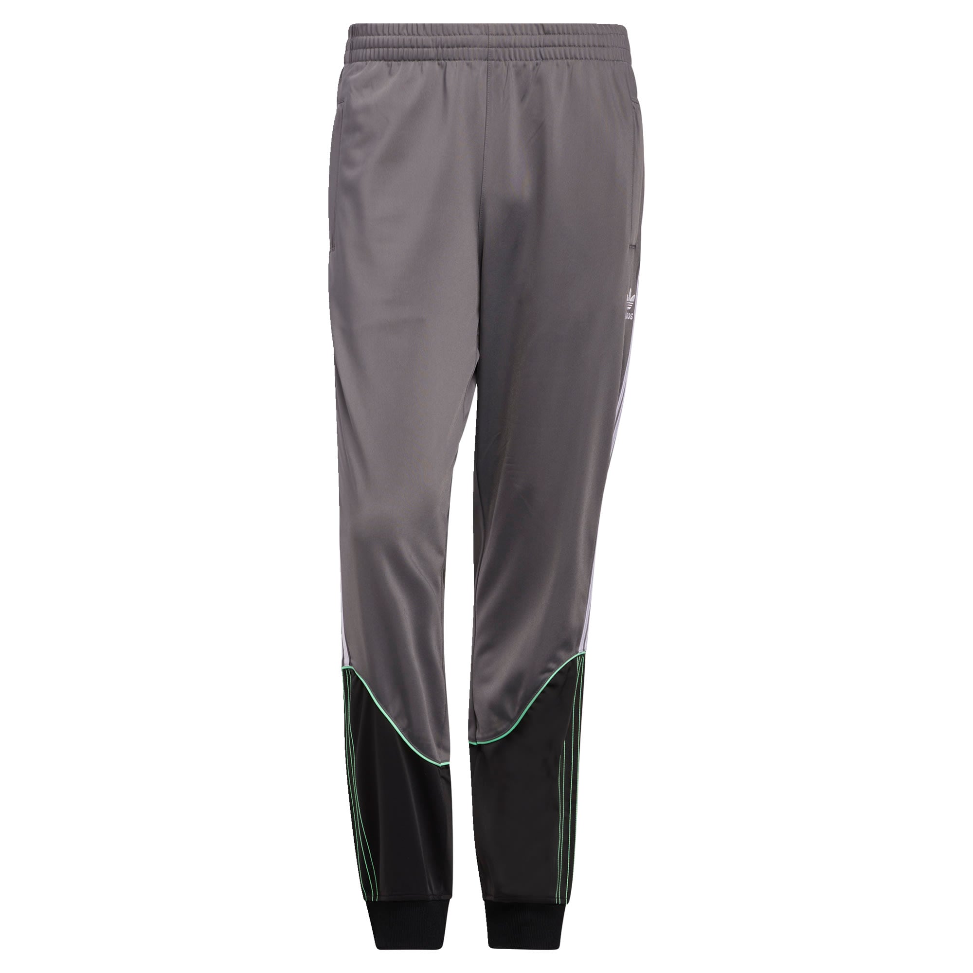 ADIDAS ORIGINALS Hlače  siva / zelena / črna / bela