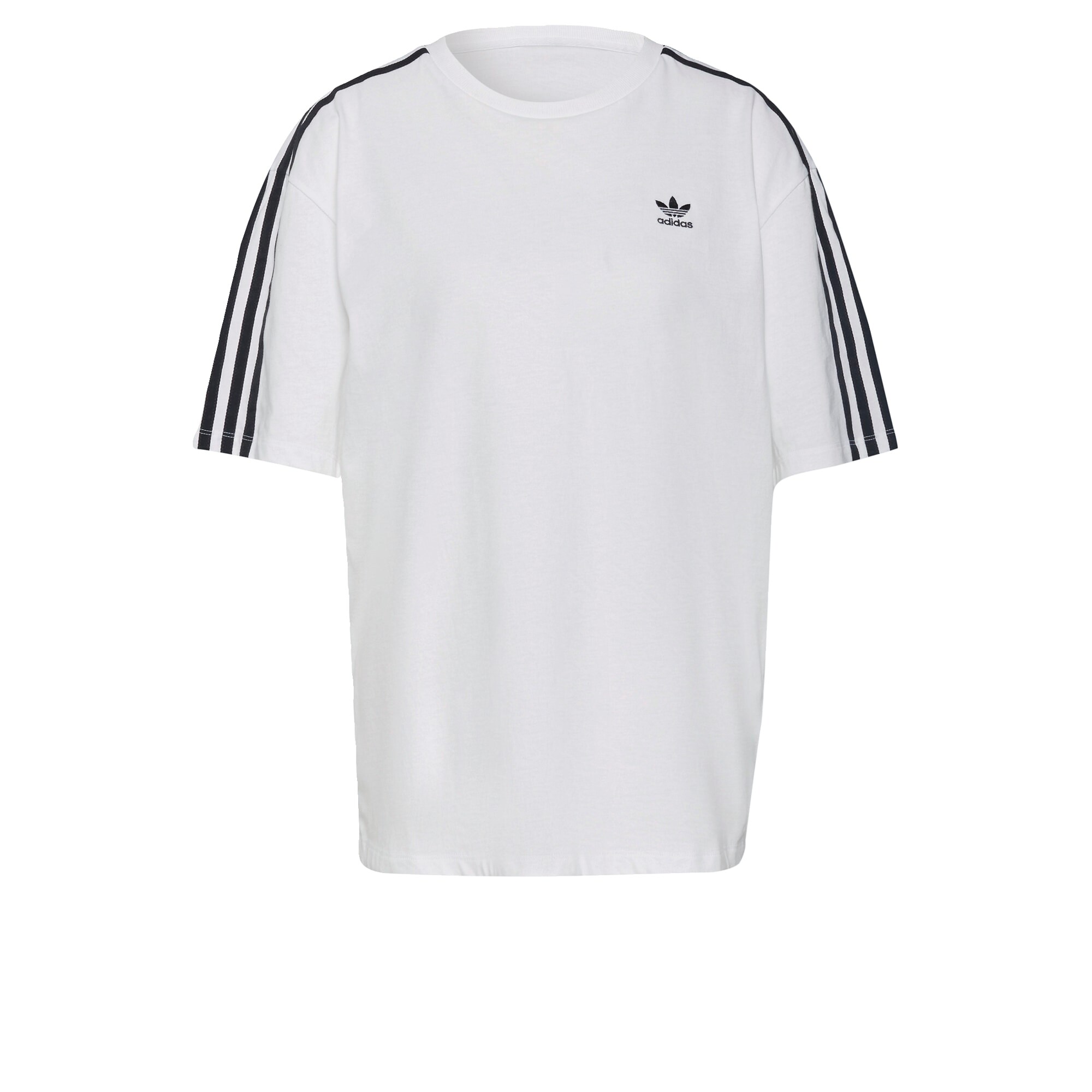 ADIDAS ORIGINALS Majica  črna / bela