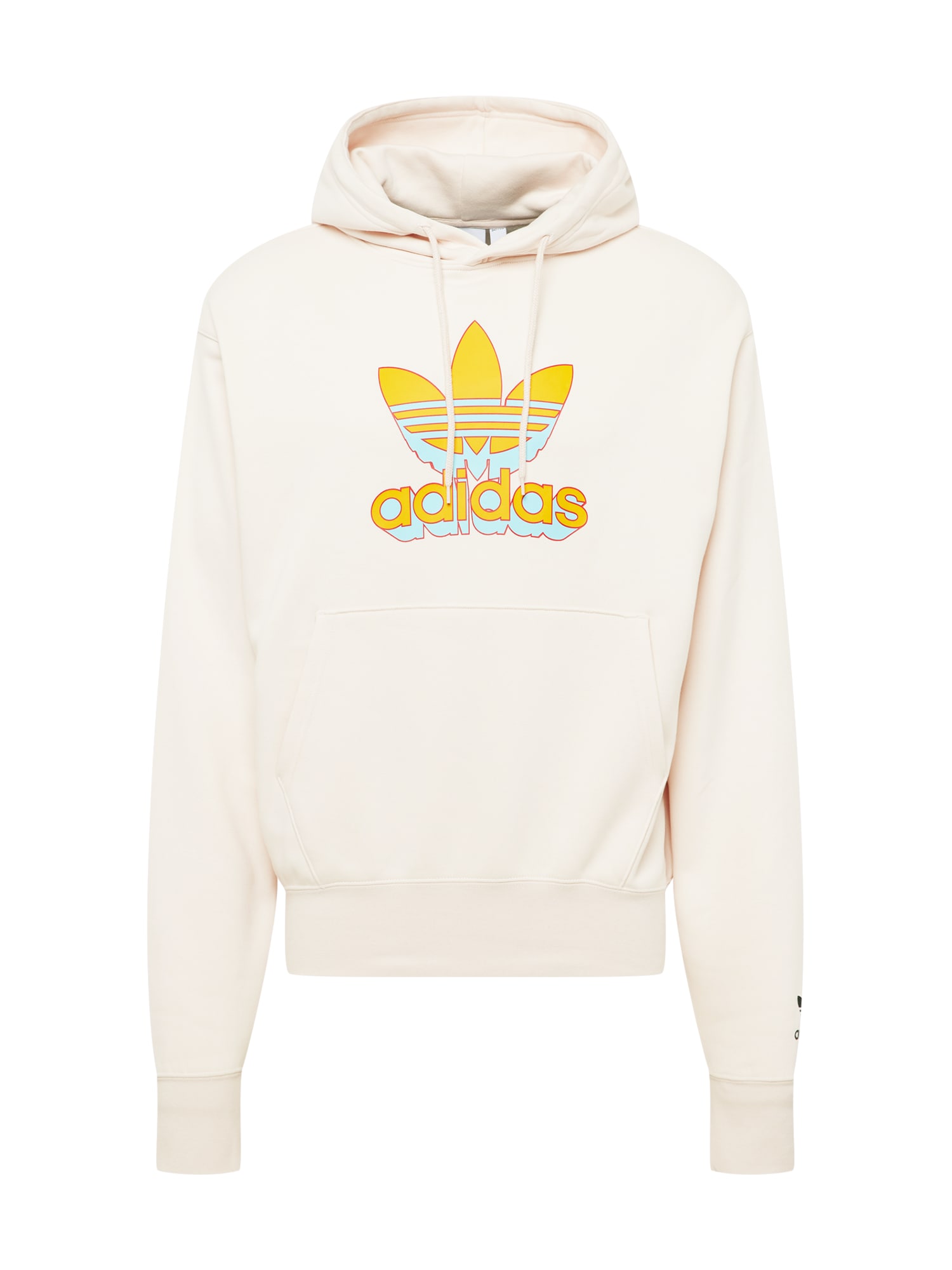 ADIDAS ORIGINALS Majica  kremna / turkizna / oranžna / črna