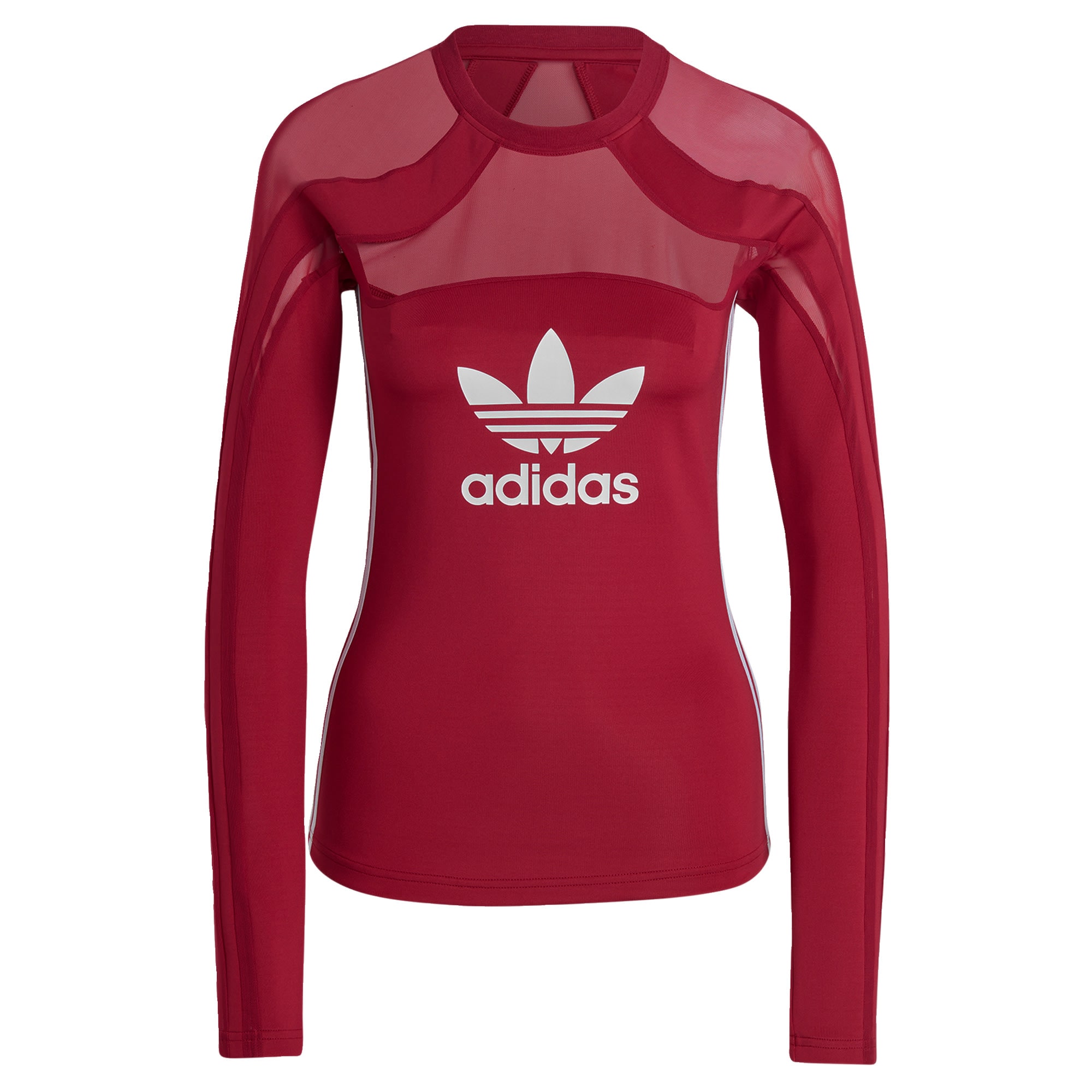 ADIDAS ORIGINALS Majica  rdeča / bela