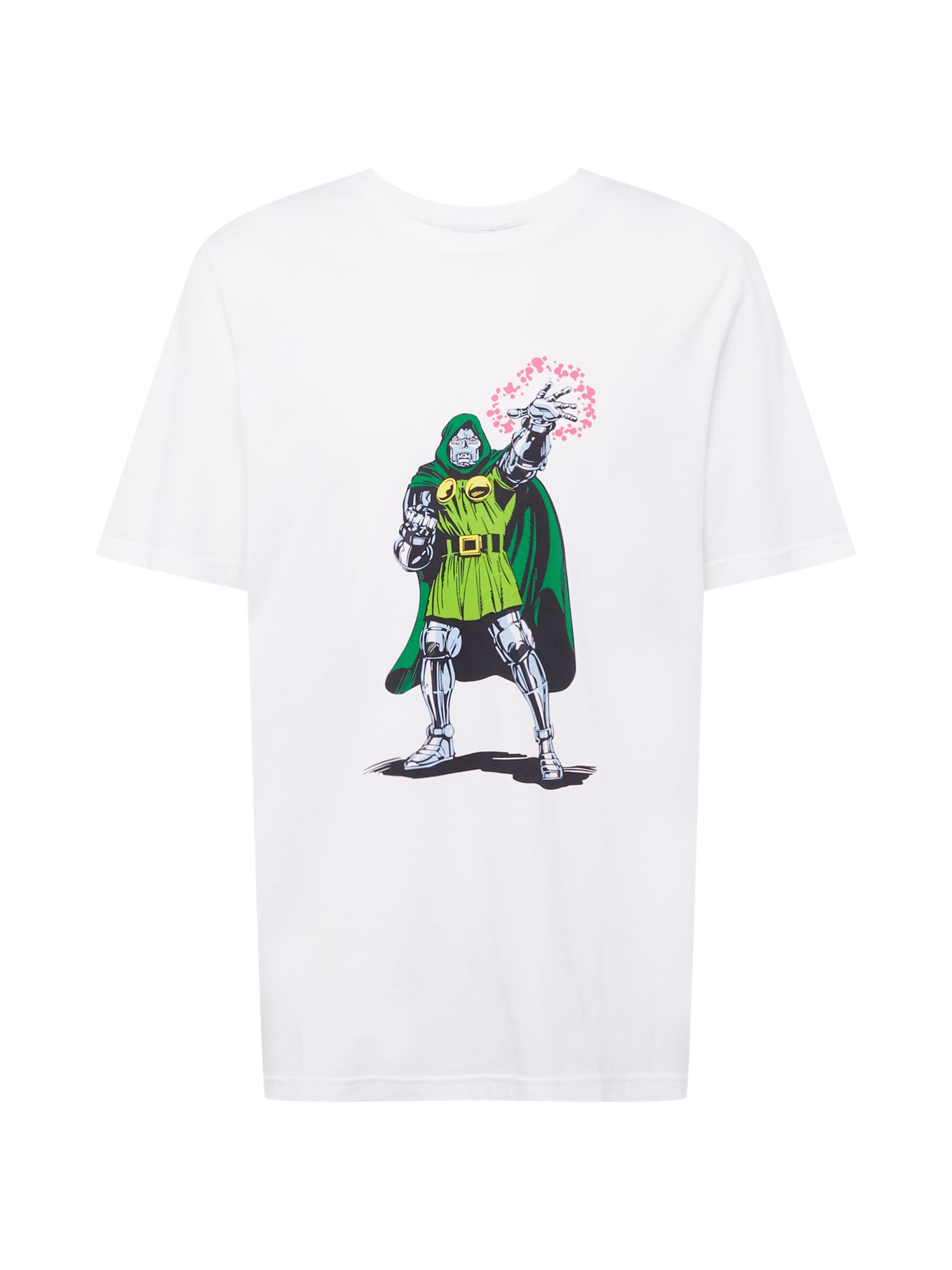 ADIDAS ORIGINALS Majica  travnato zelena / svetlo roza / črna / bela
