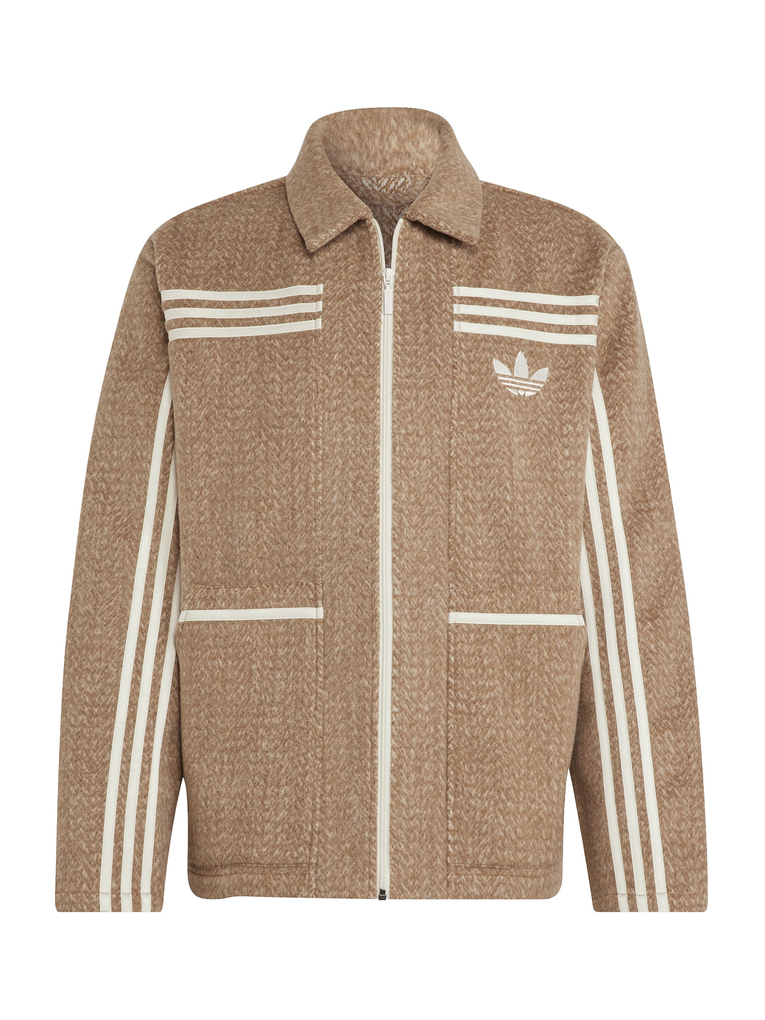 ADIDAS ORIGINALS Prehodna jakna 'COLLARED ZT'  bež