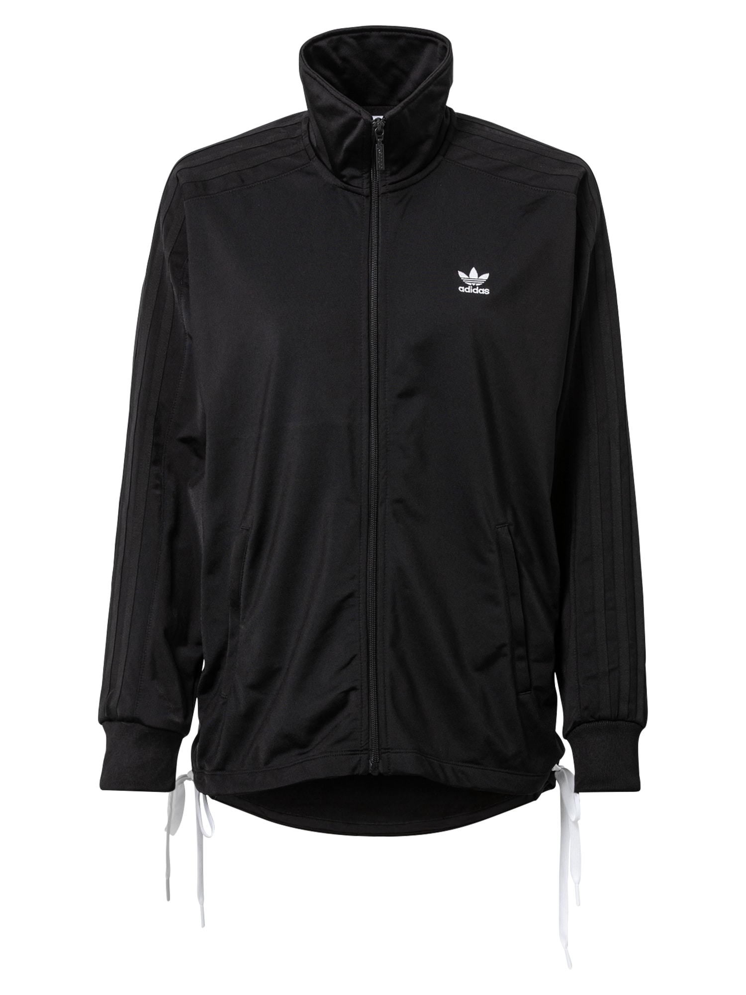 ADIDAS ORIGINALS Prehodna jakna  črna / bela