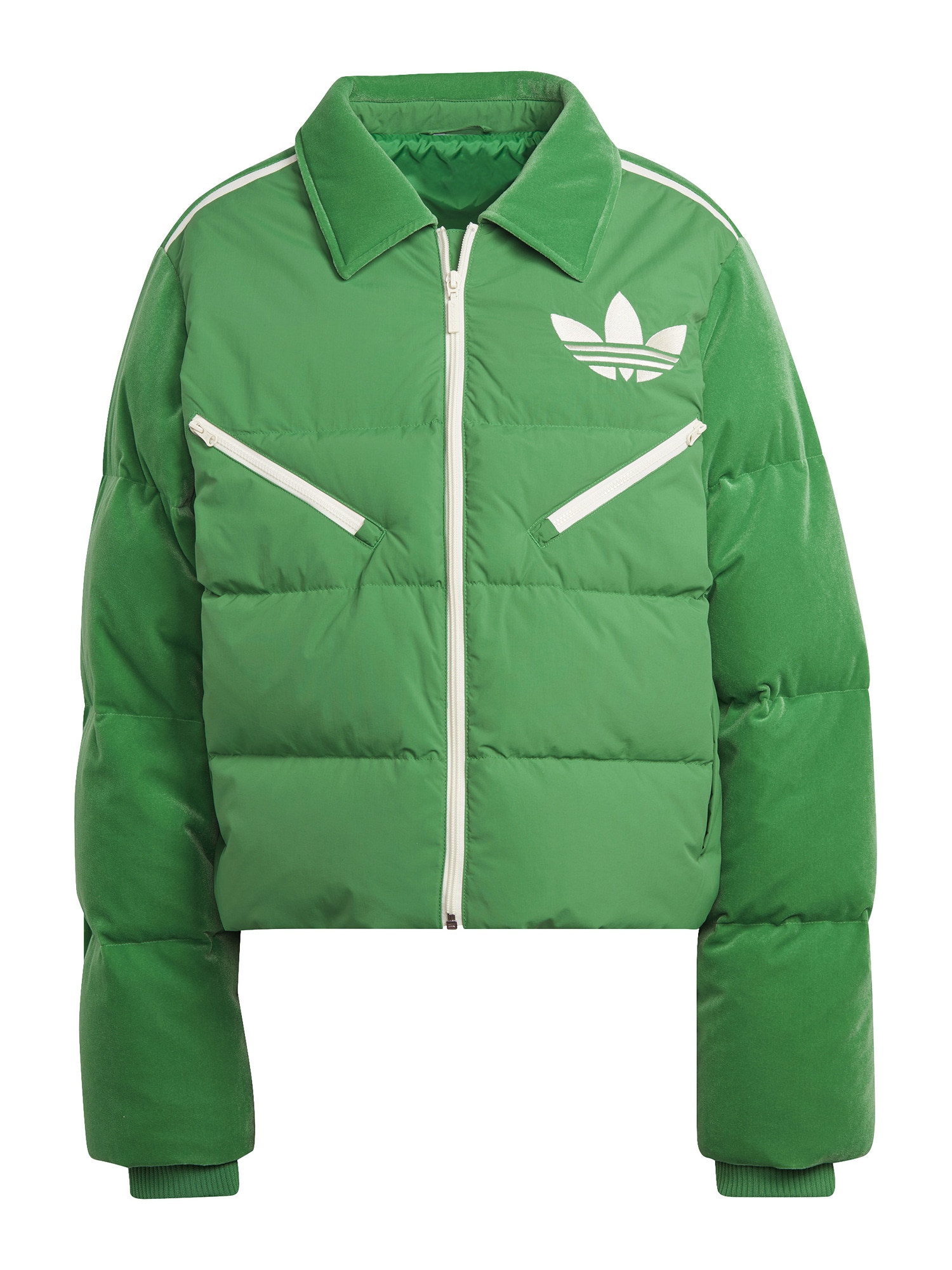 ADIDAS ORIGINALS Zimska jakna  zelena / bela