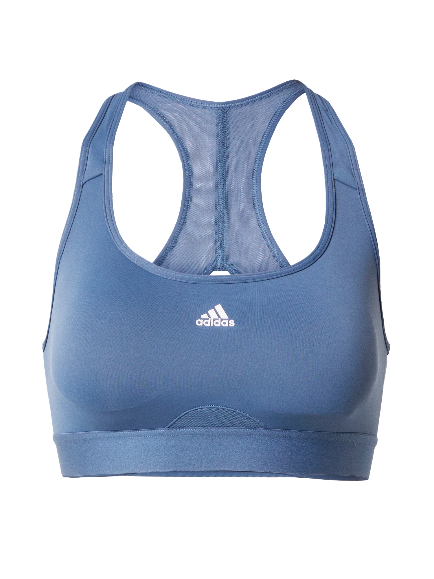 ADIDAS PERFORMANCE Športni nederček  modra / bela