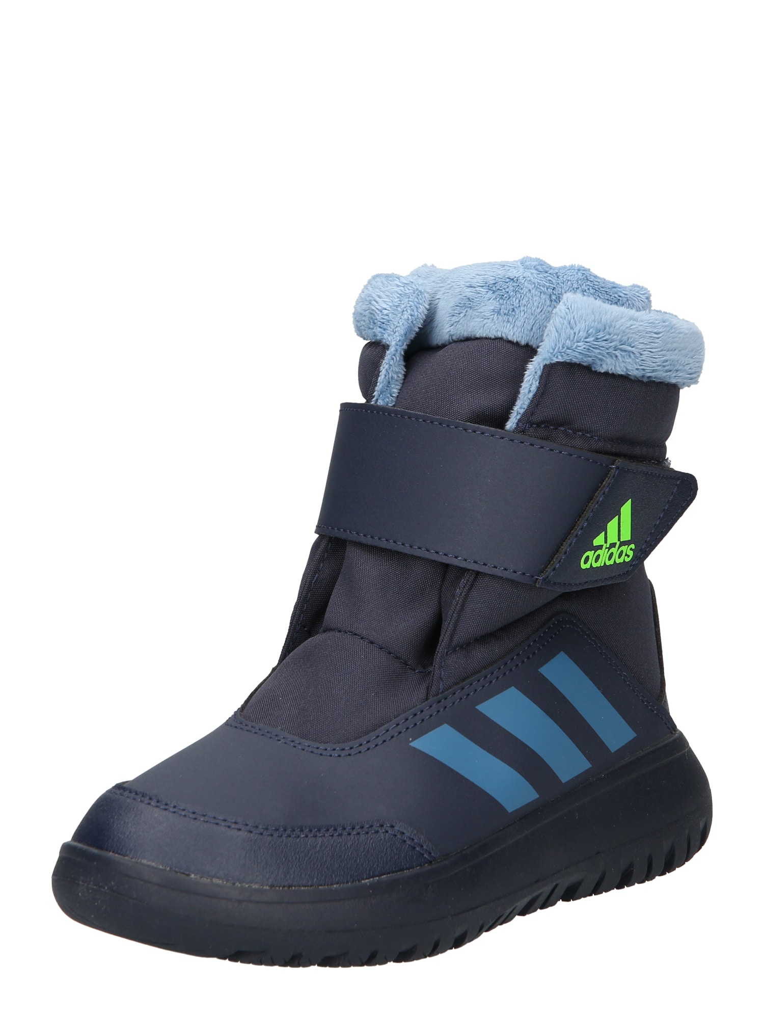 ADIDAS SPORTSWEAR Škornji za v sneg  modra / mornarska / neonsko zelena