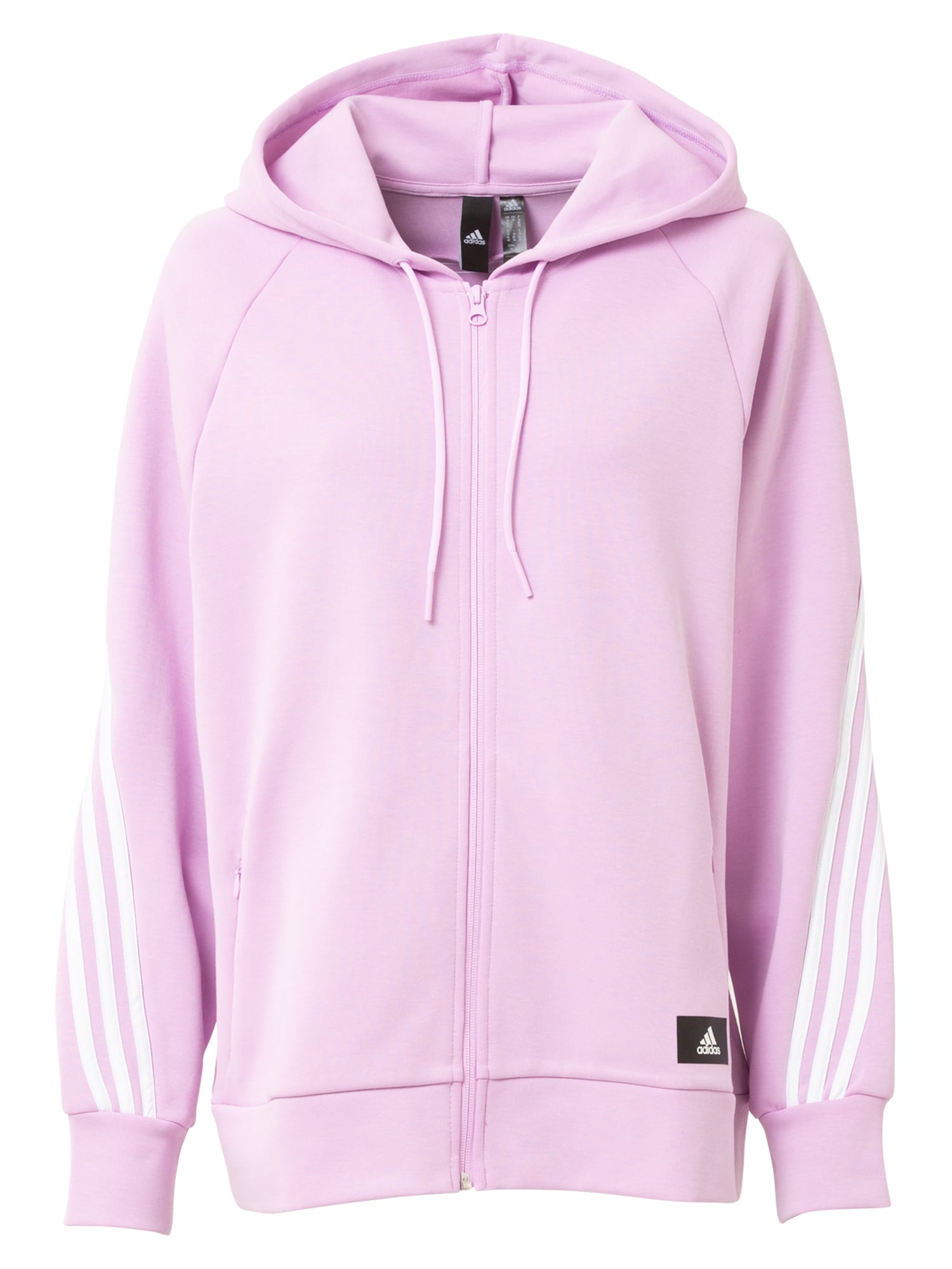 ADIDAS SPORTSWEAR Športna jopa na zadrgo  majnica / bela