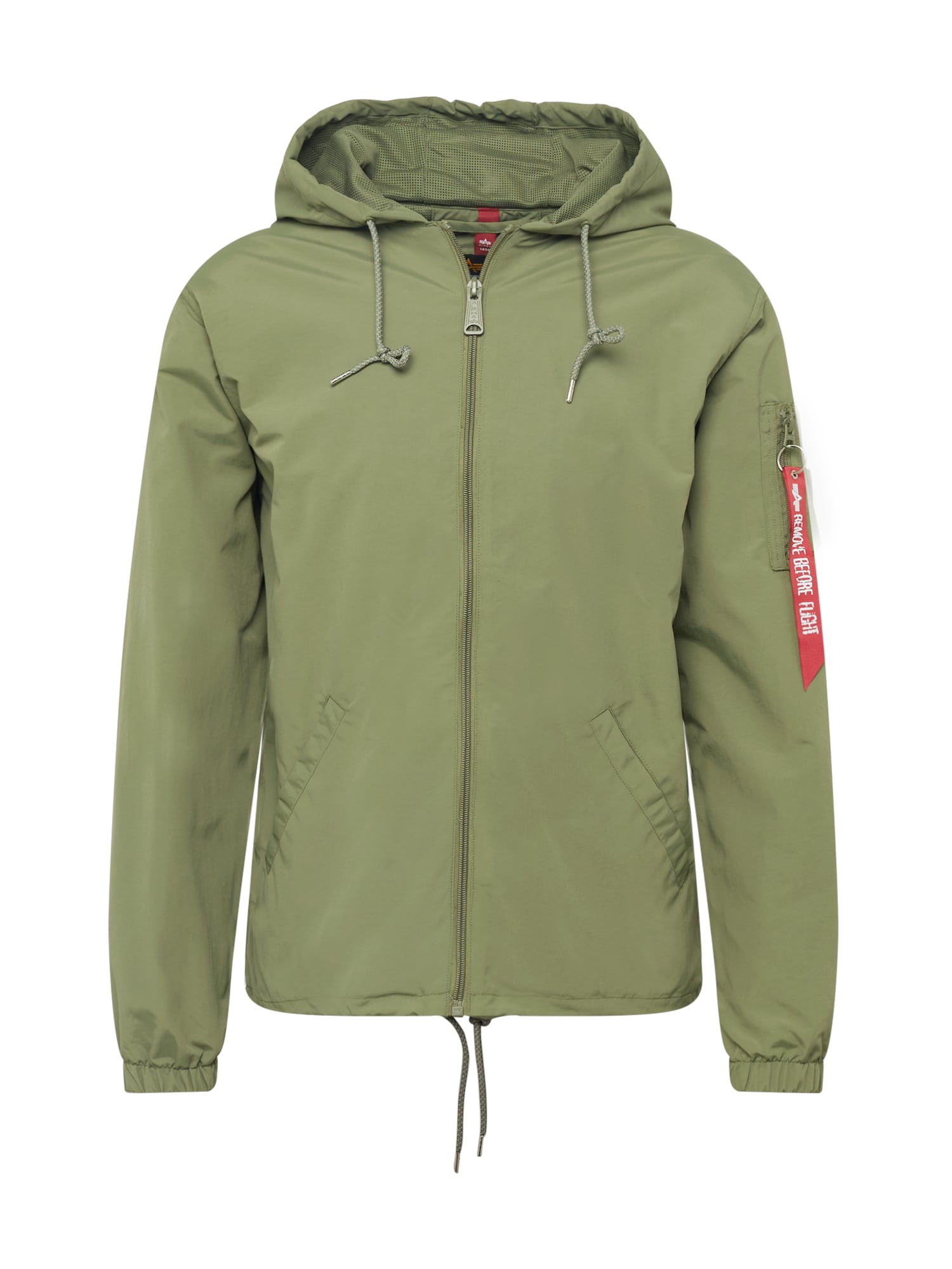 ALPHA INDUSTRIES Prehodna jakna 'Expedition'  zelena