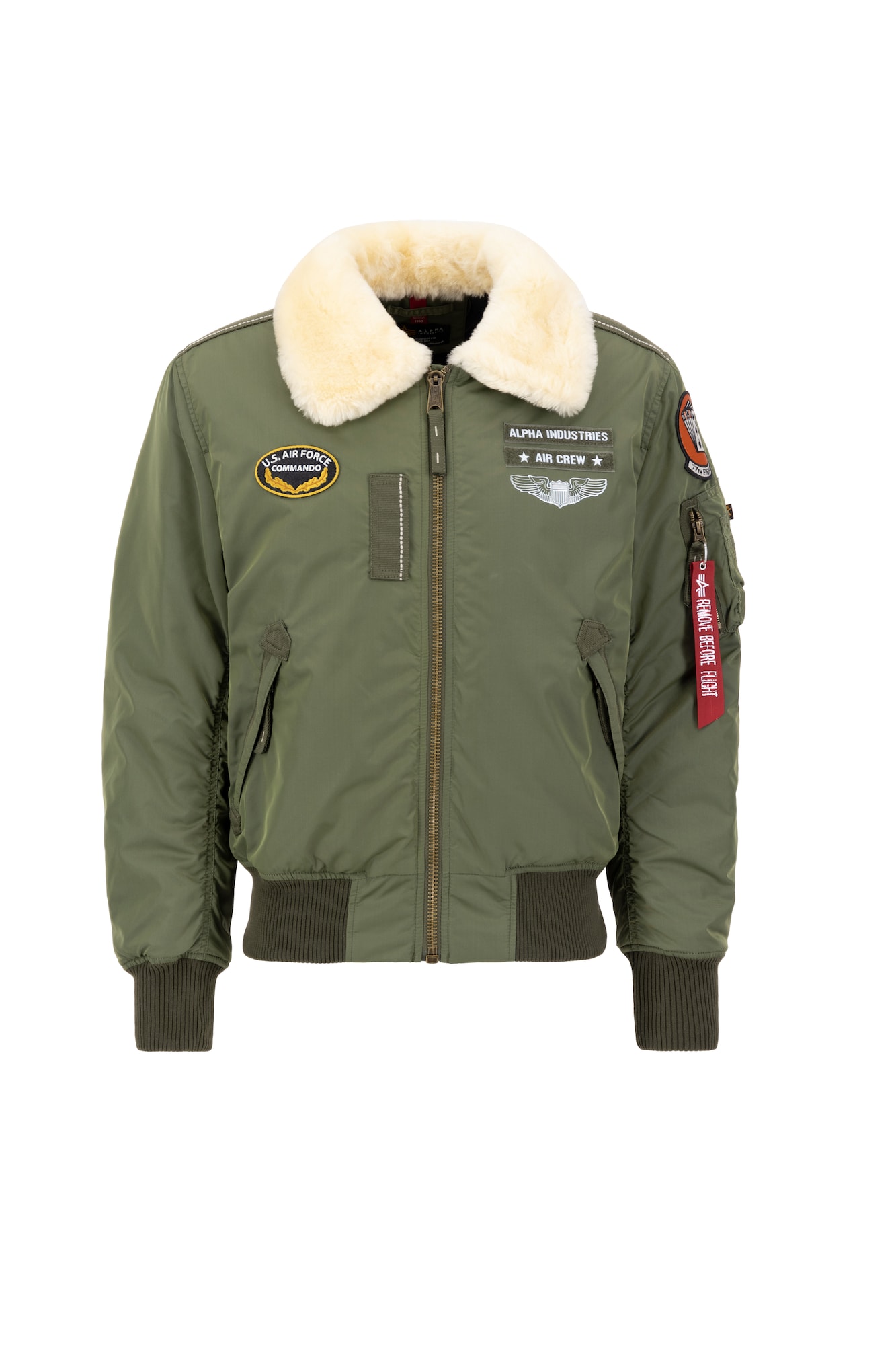 ALPHA INDUSTRIES Zimska jakna 'Injector III Air Force'  kaki / mešane barve