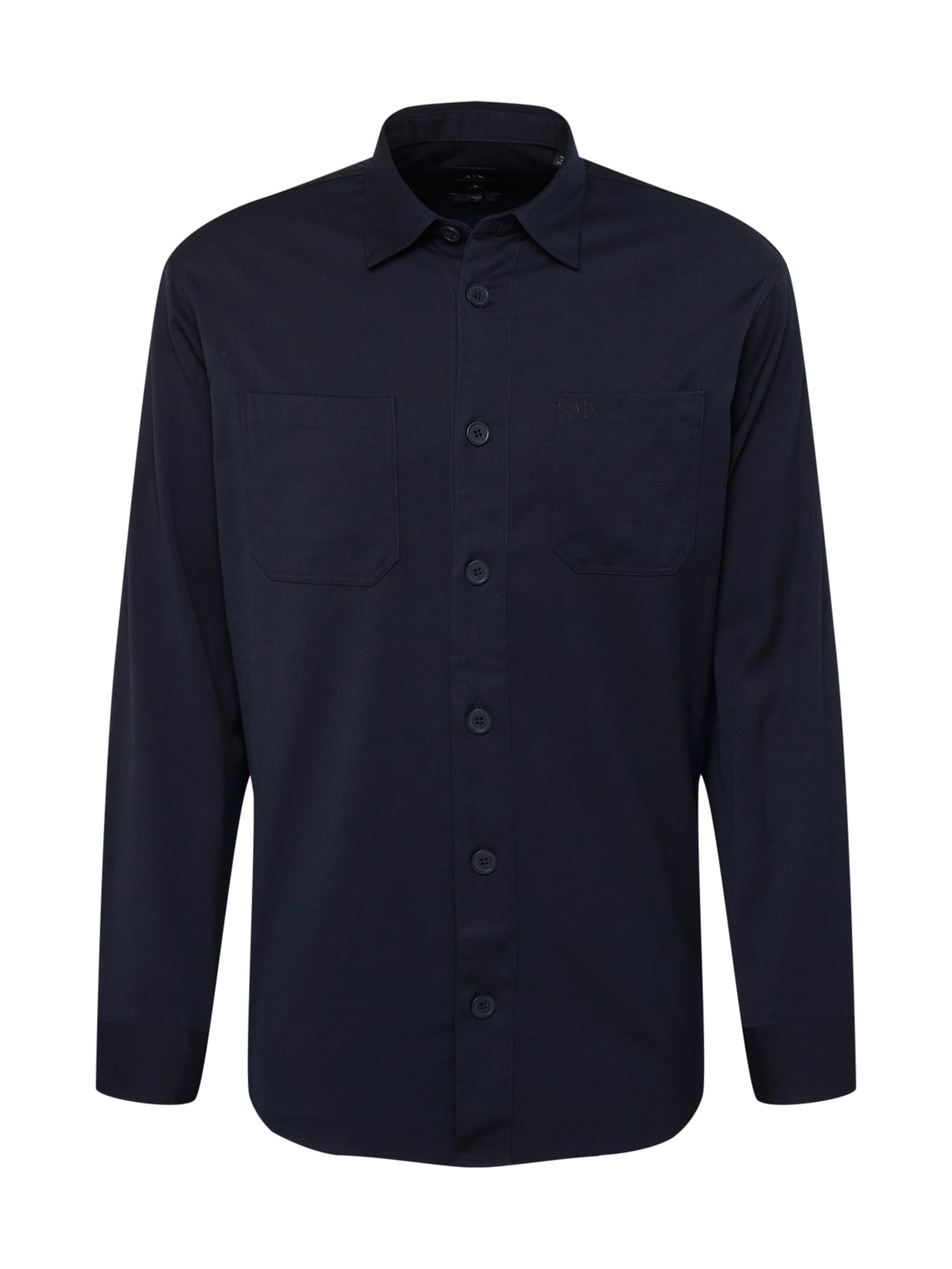 ARMANI EXCHANGE Srajca 'Tessuto'  mornarska
