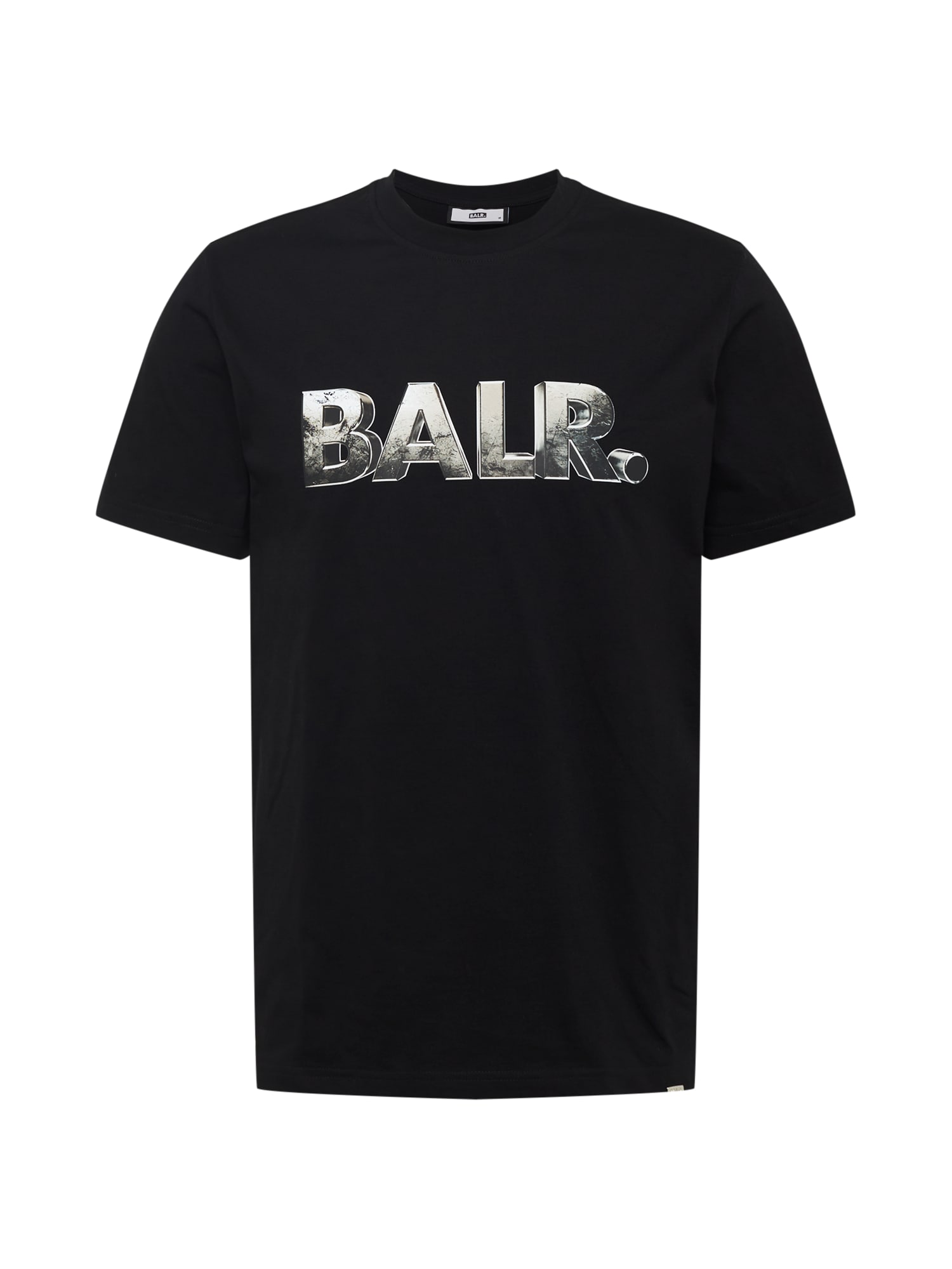 BALR. Majica 'Olaf'  pastelno zelena / temno zelena / črna