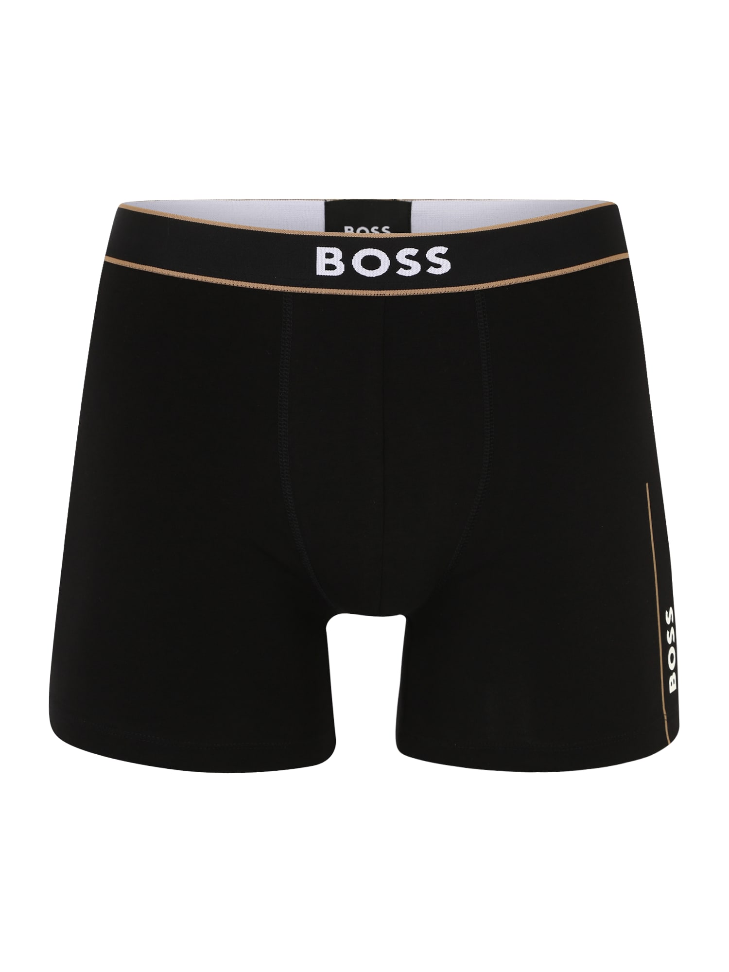 BOSS Black Boksarice 'BoxerBr 24 Logo'  bež / črna / bela