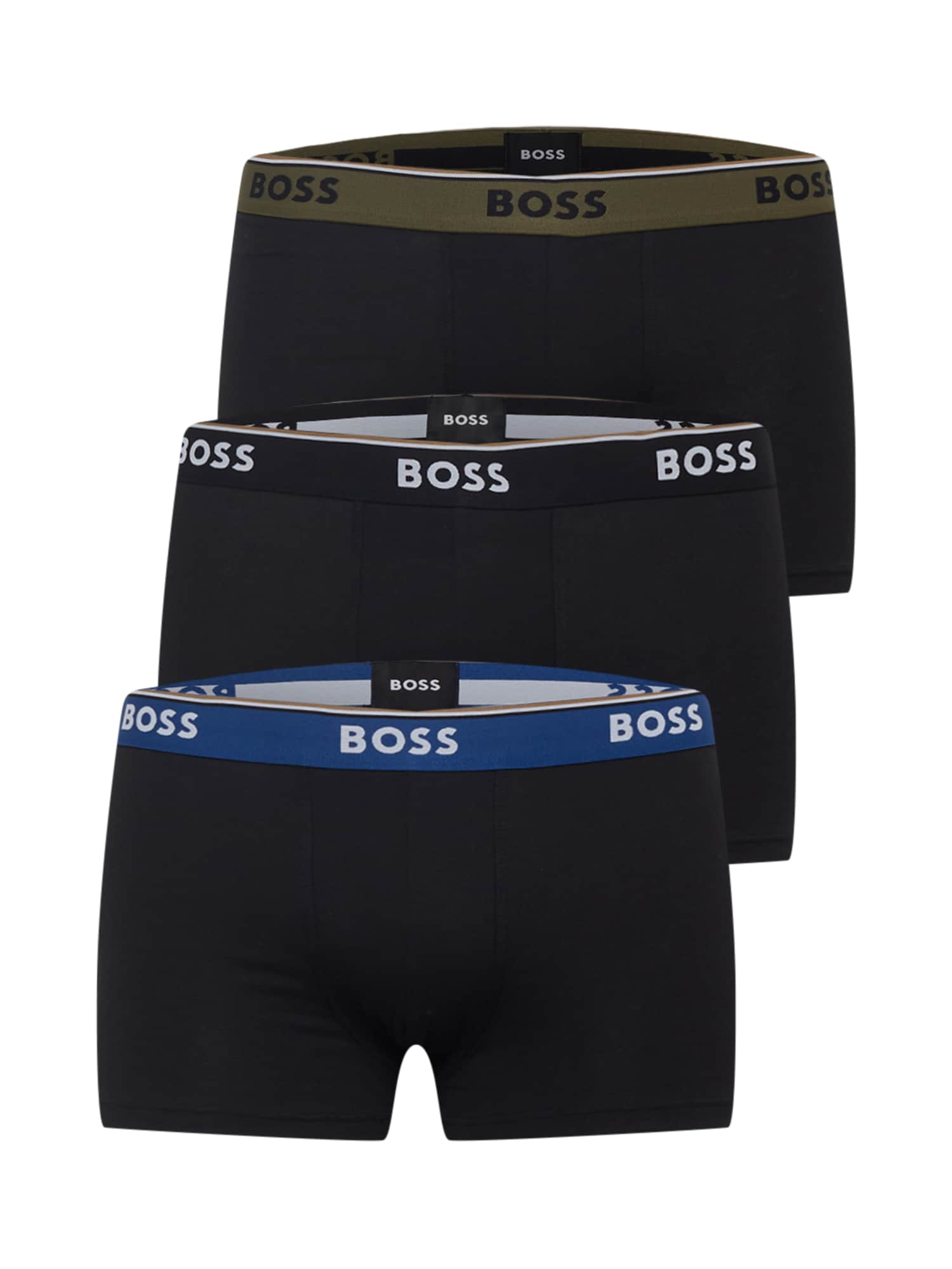 BOSS Black Boksarice  modra / kaki / črna / bela