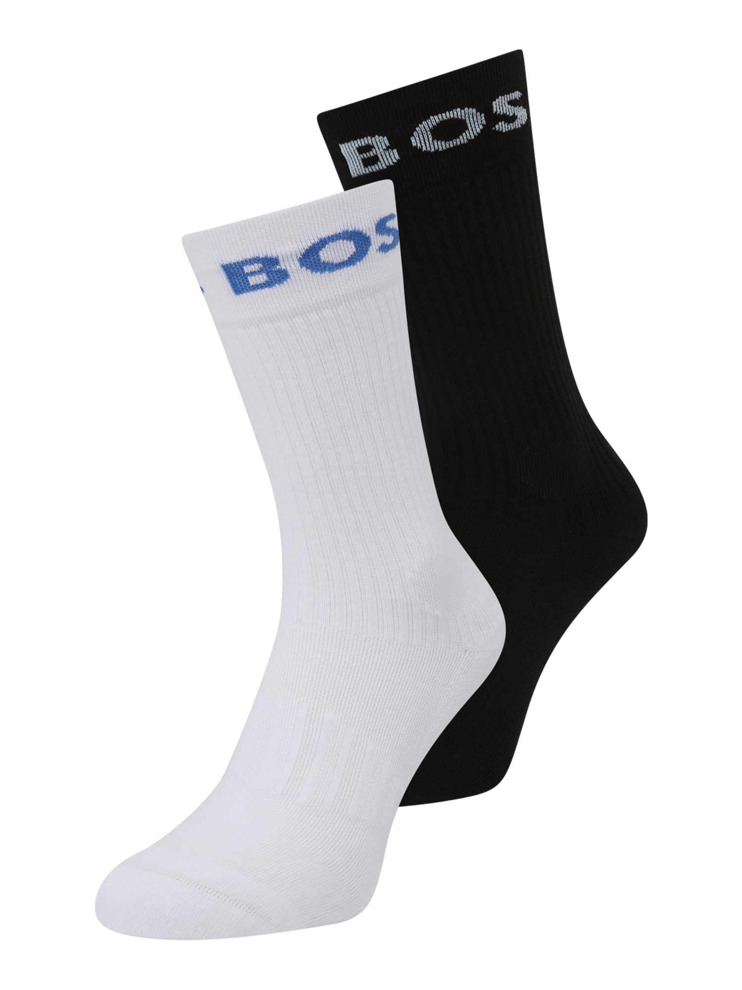 BOSS Black Nogavice  modra / pastelno modra / črna / bela