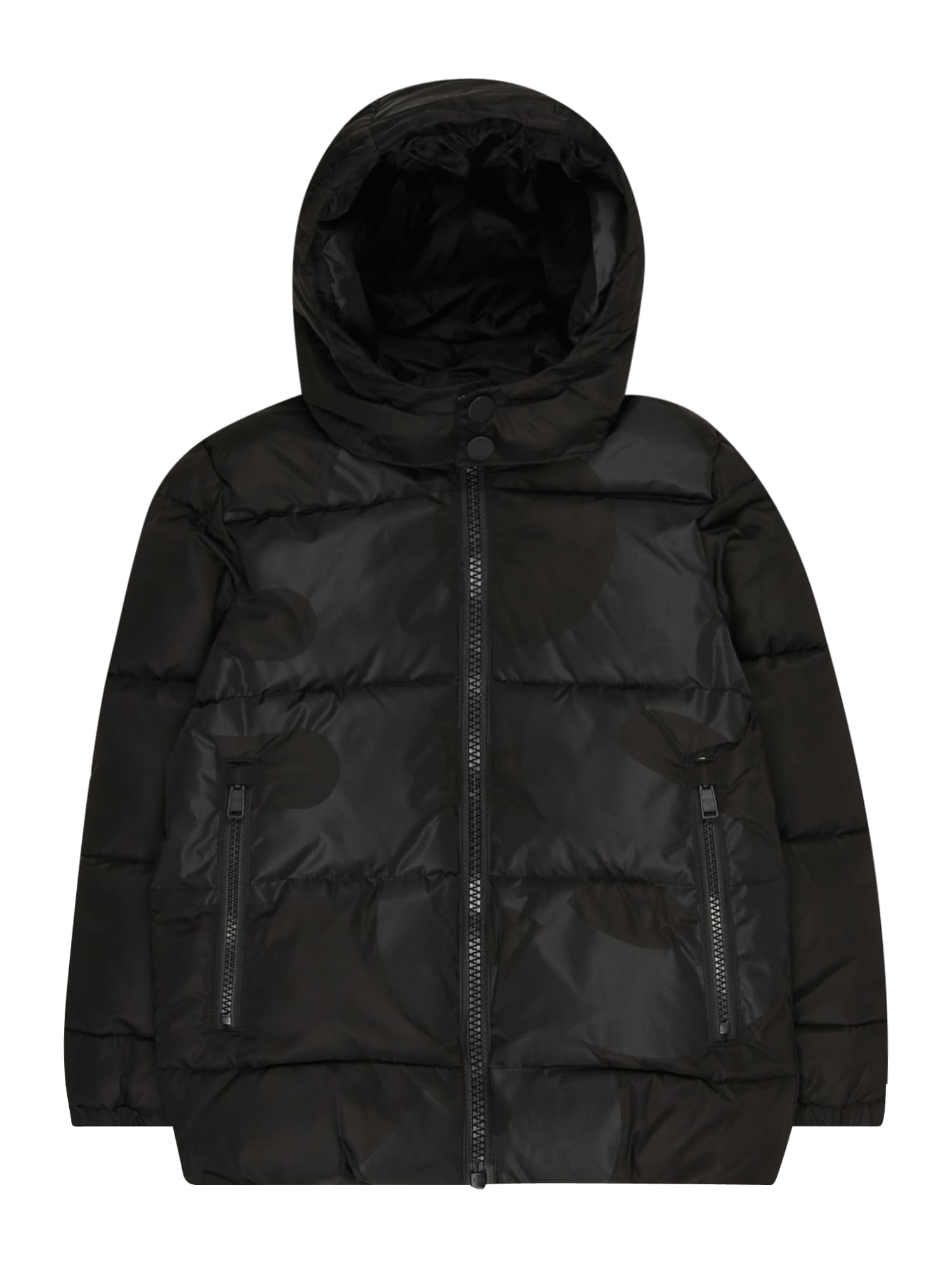 BOSS Kidswear Zimska jakna  črna